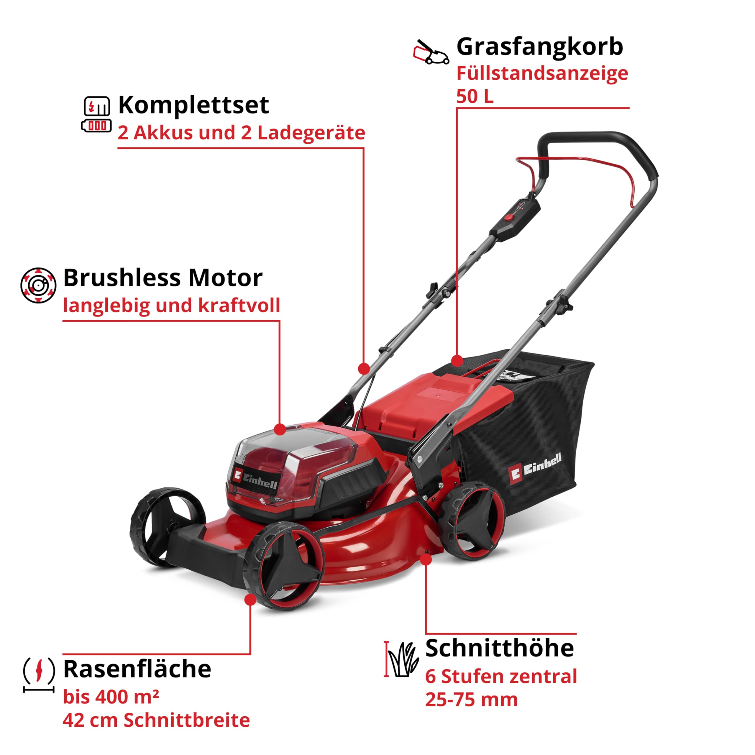 einhell-gc-cm-36-42-li-bl-2x4-0ah-power-x-change-akku-rasenm-her-36-v-42-cm-schn image 3