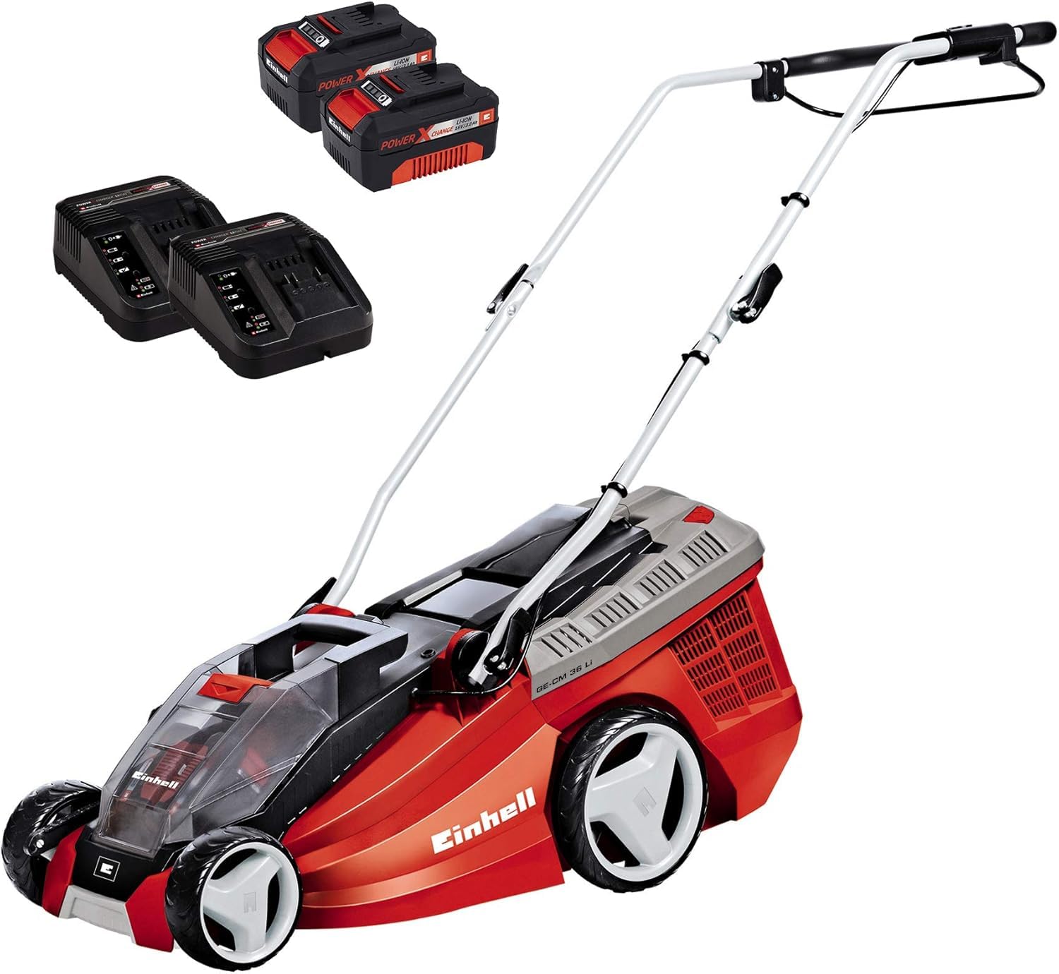 einhell-akku-rasenm-her-36-v-power-x-change-36-cm-schnittbreite-6-fache-schnitth image 1