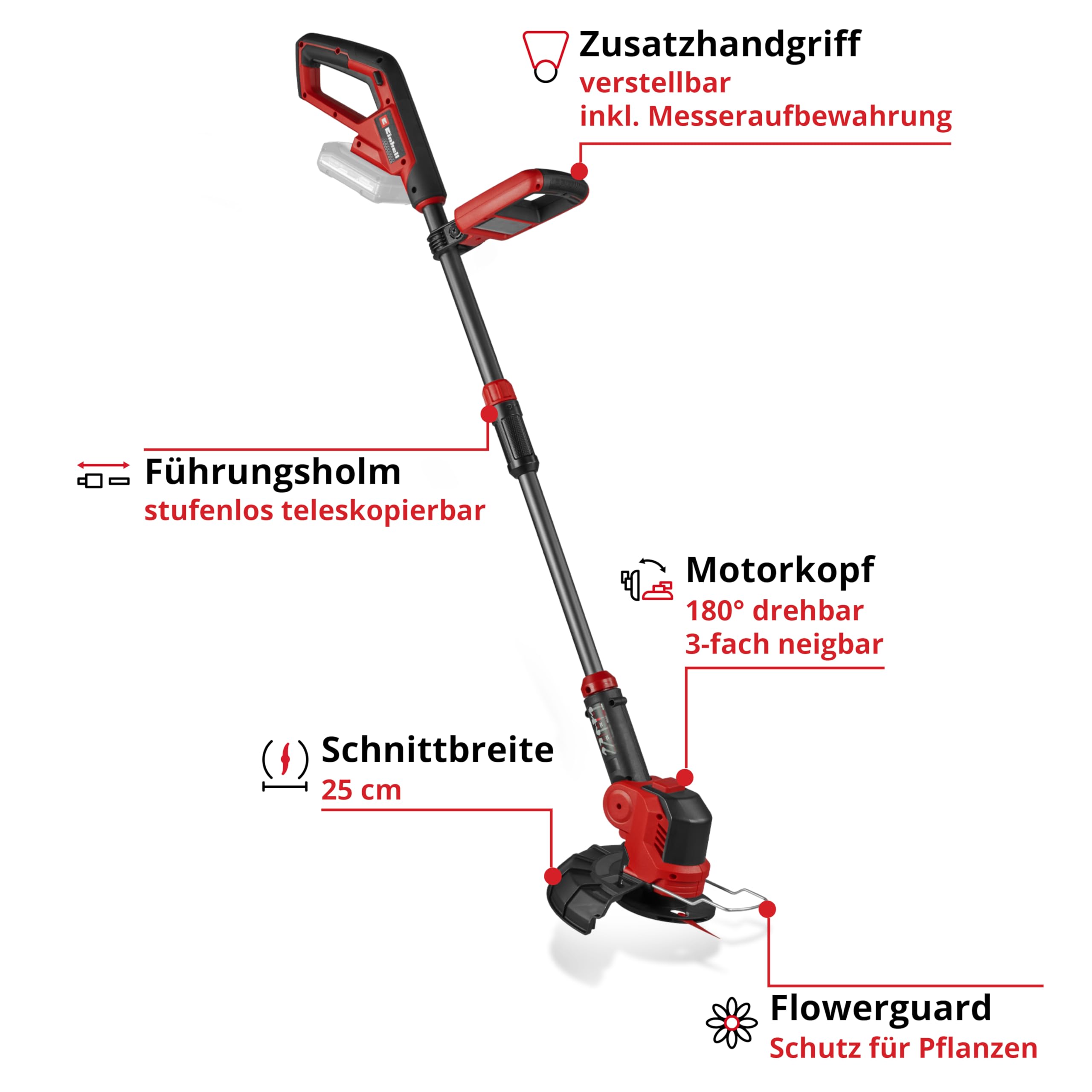 einhell-ge-ct-18-25-li-solo-akku-rasentrimmer-power-x-change-18-v-25-cm-schnittb image 3