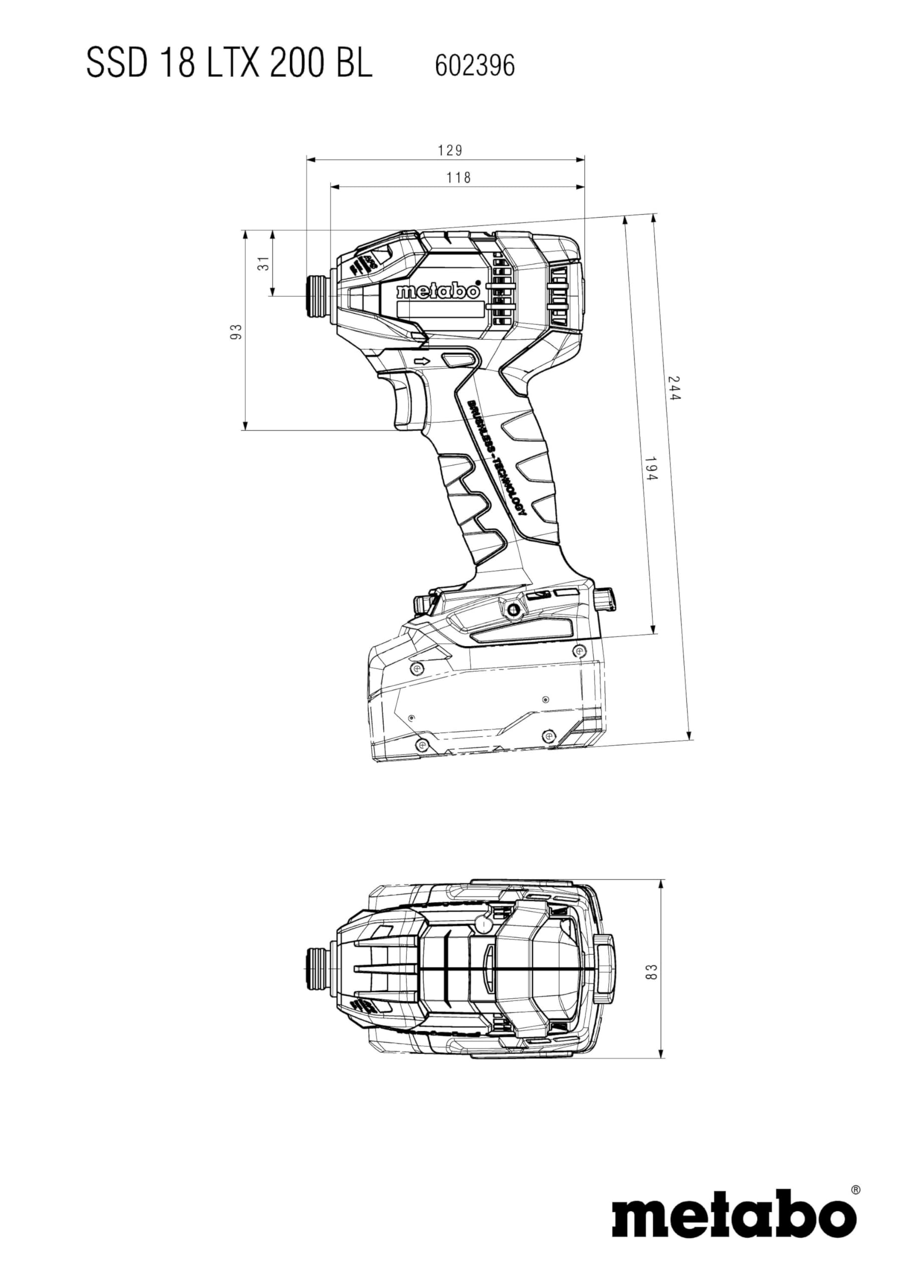 metabo-ssd-18-ltx-200-bl-akku-schlagschrauber-18-v-brushless-200-nm-1-4-innensec image 2