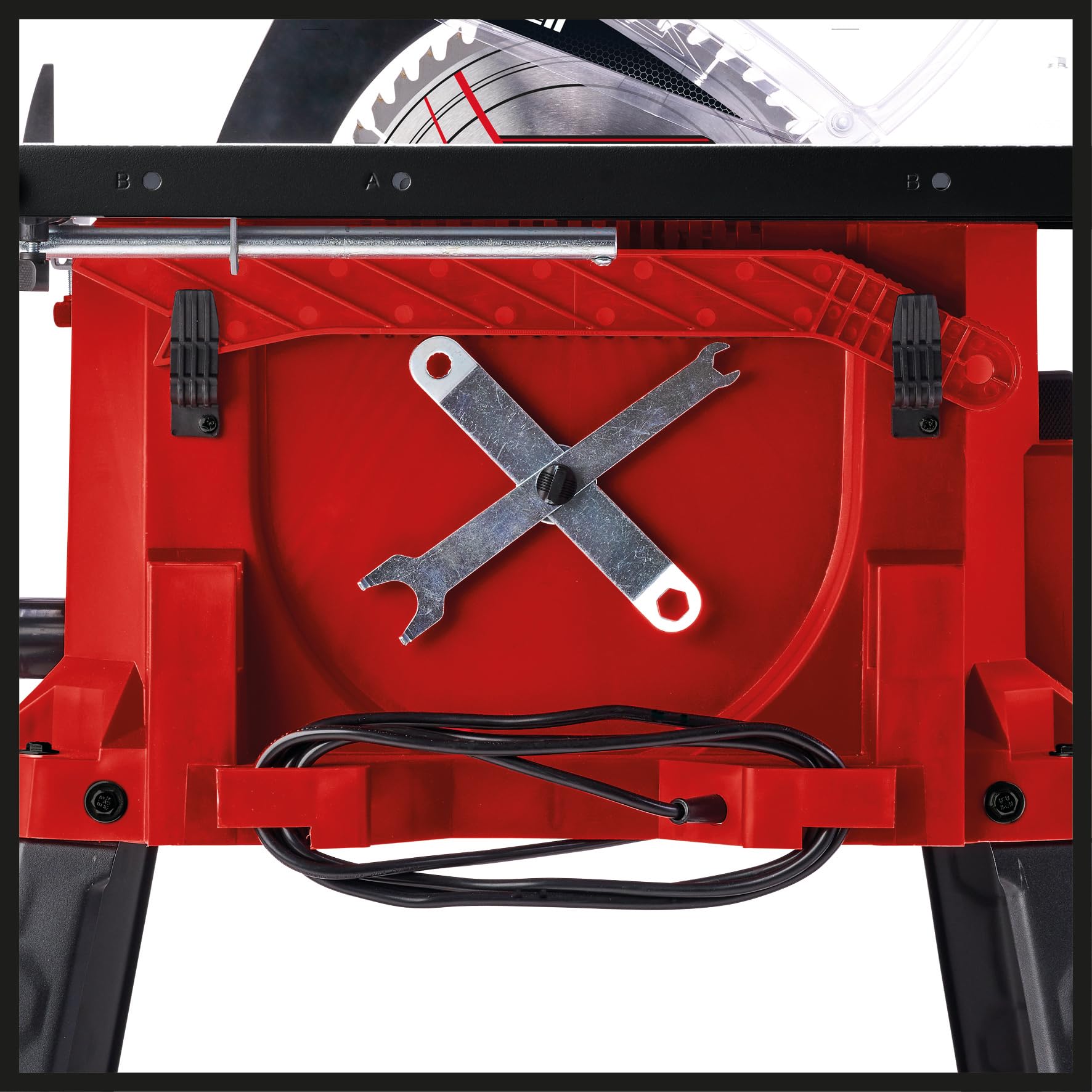 einhell-tischkreiss-ge-tc-ts-2225-u-2-200-w-kreiss-ge-mit-254-mm-s-geblatt-80-mm image 4