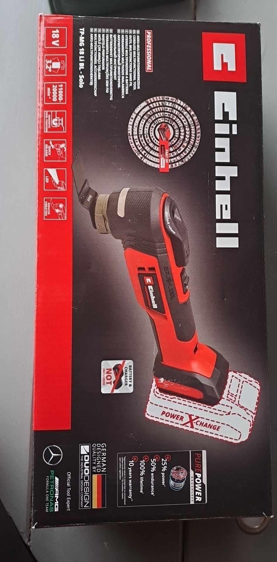 Drei Geräte in einem