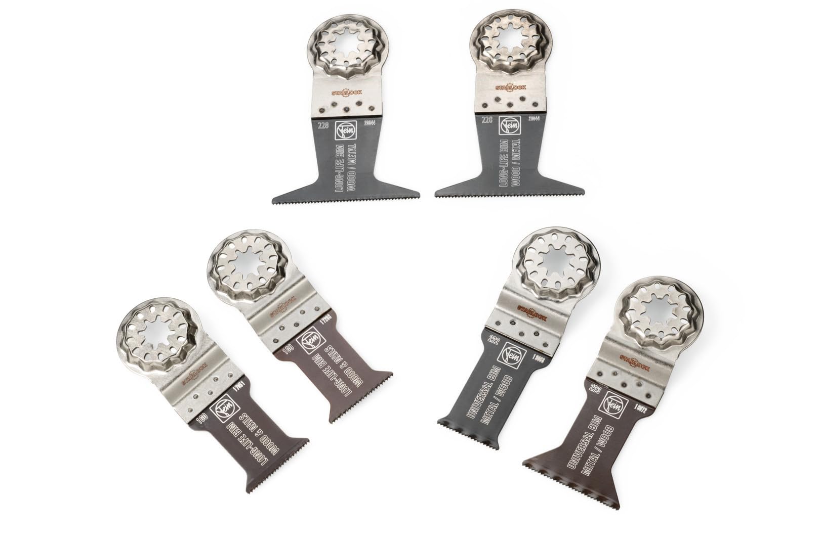 fein-best-of-e-cut-starlock-s-geblatt-set-6-teilig-wood-metal-bi-metall-multitoo image 1