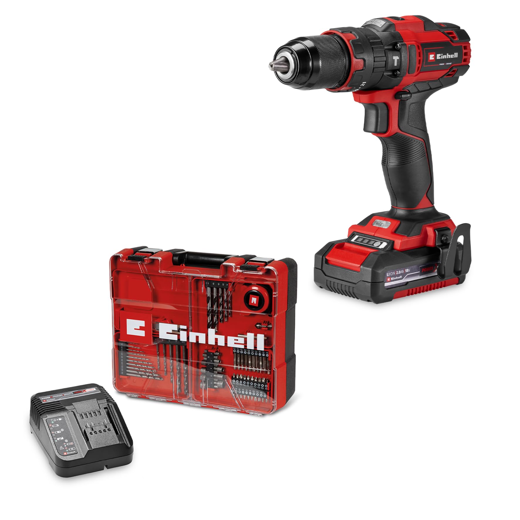 einhell-akku-schlagbohrschrauber-set-te-cd-18-40-li-i-64-power-x-change-18-v-40- image 1