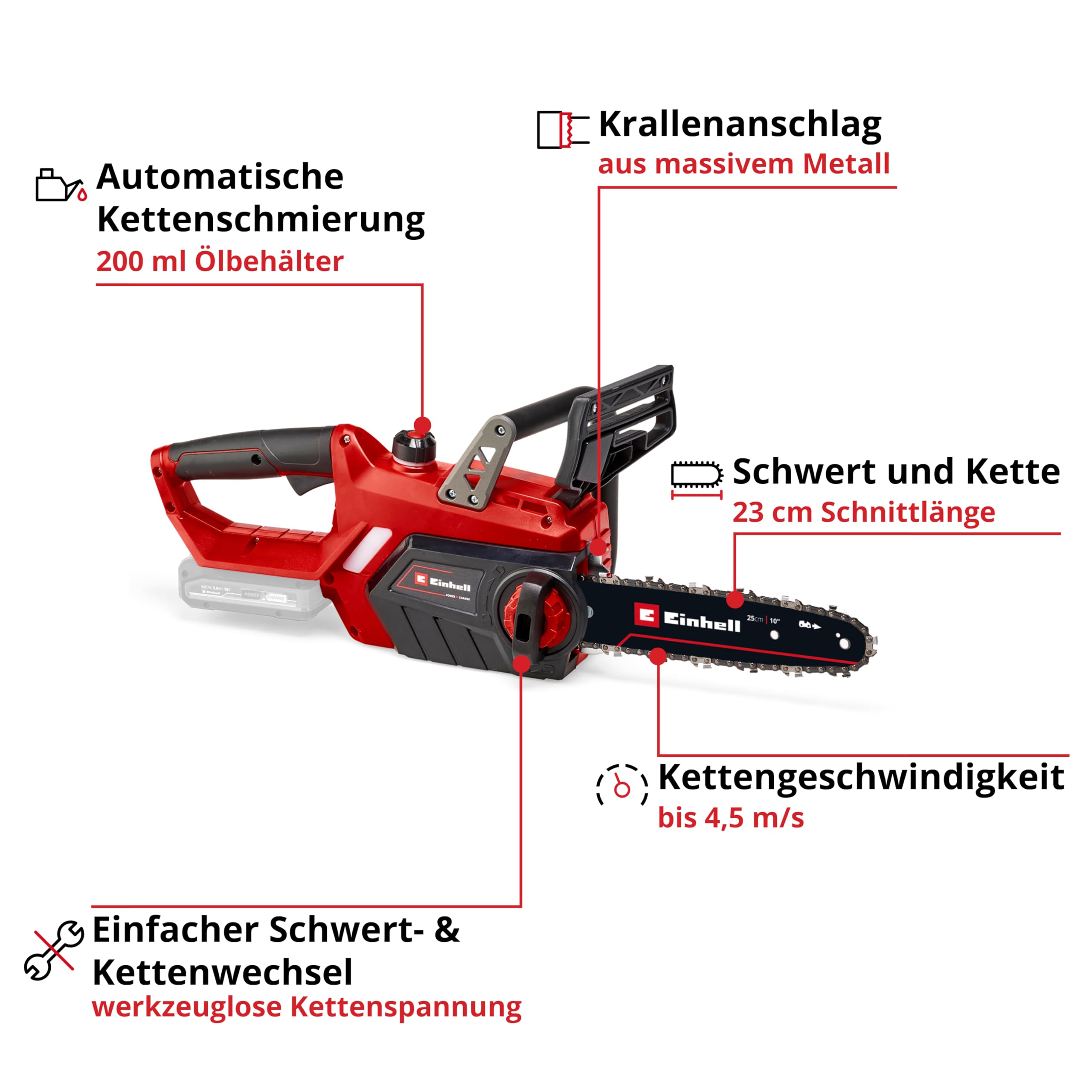 einhell-ge-lc-18-25-li-solo-akku-kettens-ge-power-x-change-18-v-23-cm-schnittl-n image 3