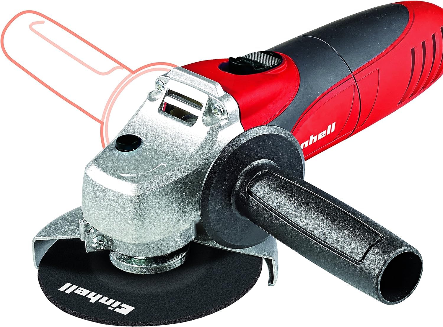 einhell-winkelschleifer-tc-ag-125-850w-12-000-u-min-125-mm-scheiben-flacher-alum image 4