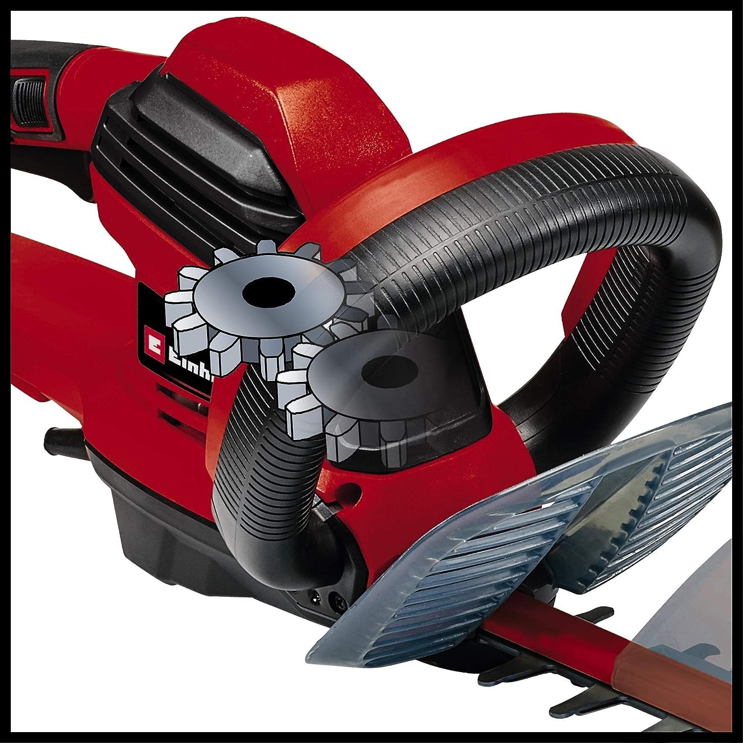 einhell-ge-eh-7067-elektro-heckenschere-700-w-670-mm-schnittl-nge-lasergeschnitt image 7