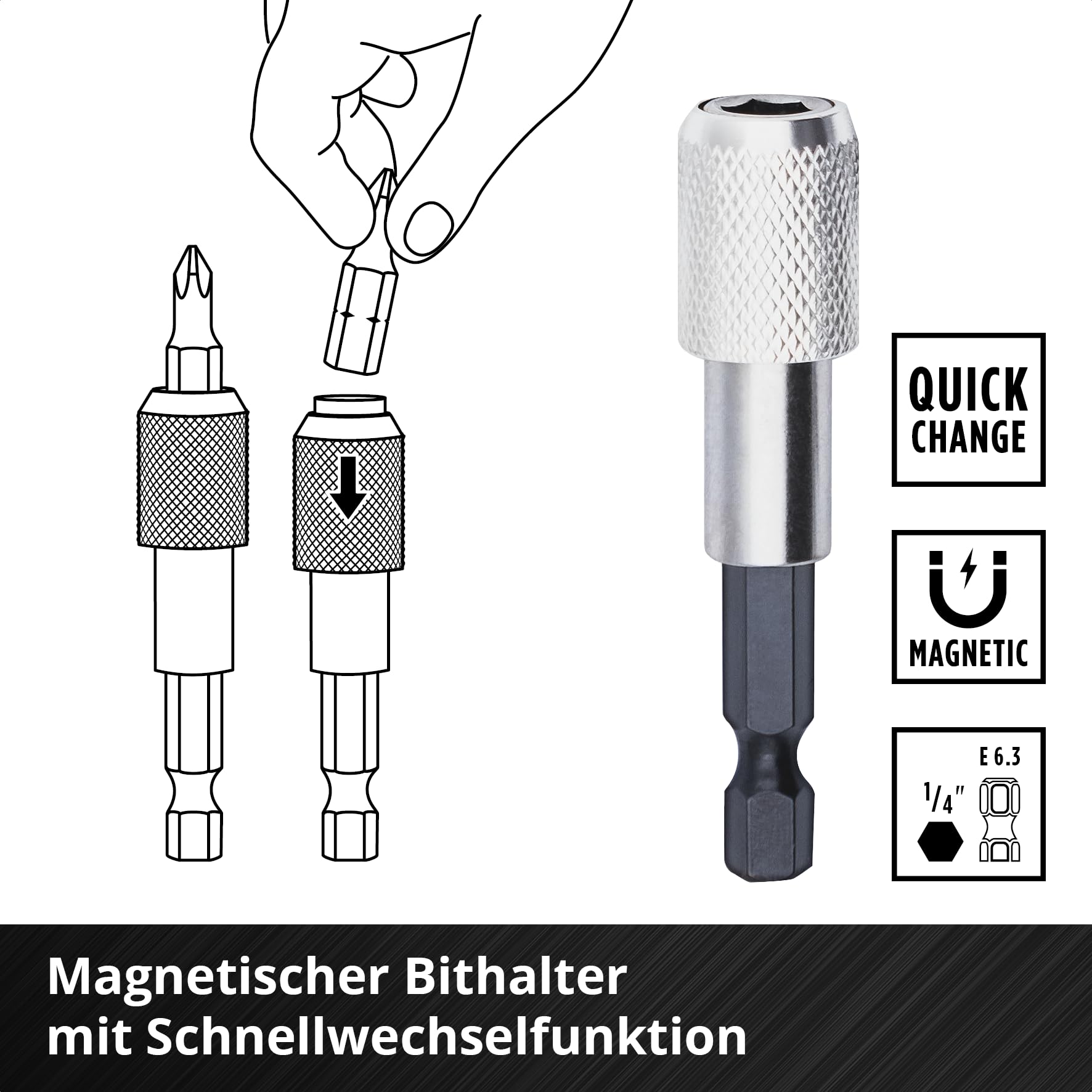 original-einhell-xl-case-95-teiliges-bit-und-bohrer-set-mit-hss-metallbohrern-s2 image 4