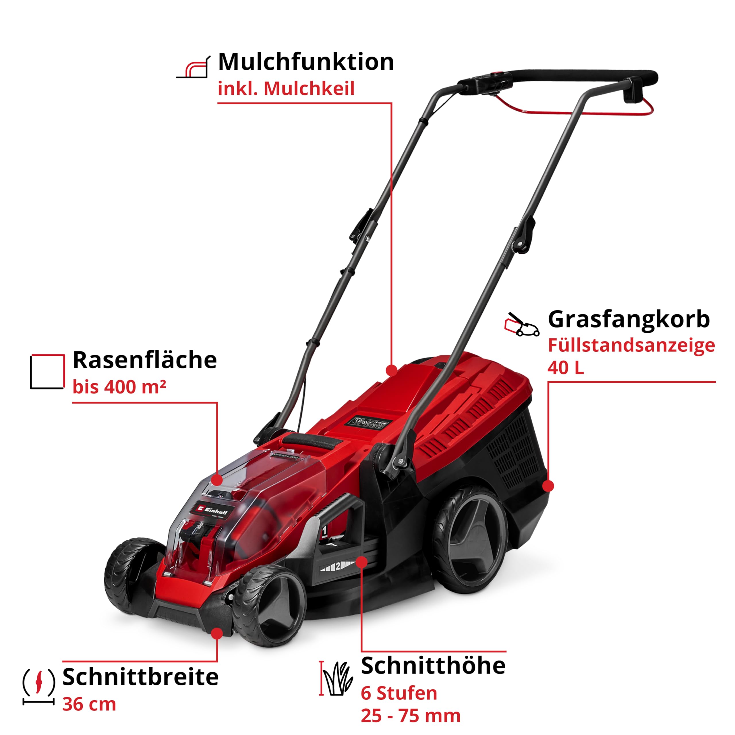 einhell-akku-rasenm-her-ge-cm-36-36-li-m-kit-power-x-change-36-v-36-cm-schnittbr image 3