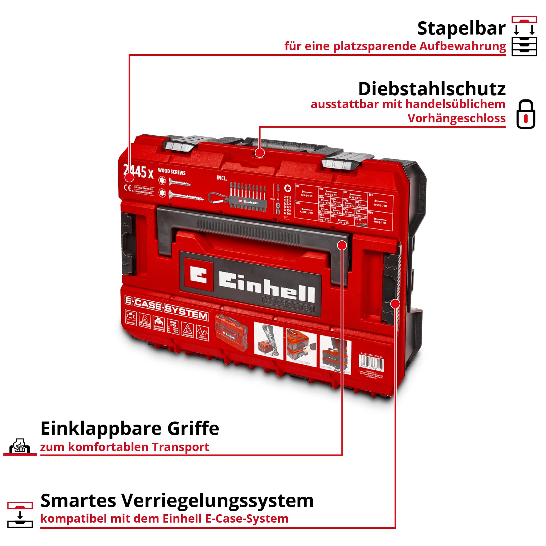 einhell-e-case-schrauben-set-2445-tlg-universalschrauben-t10-t30-mit-senkkopf-un image 3