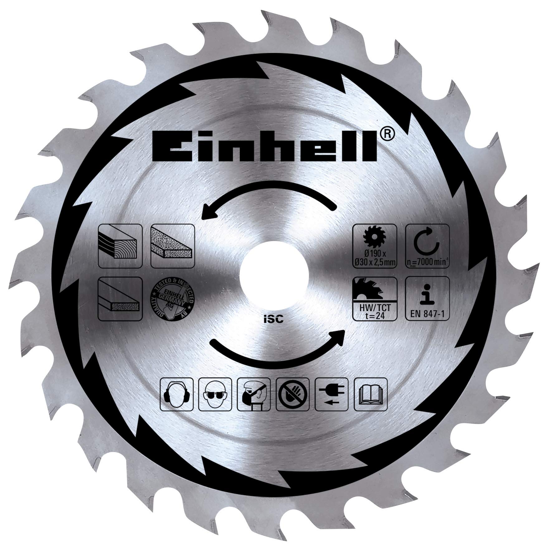 einhell-tc-cs-handkreiss-ge-1400-w-s-geblatt-190-mm-66-mm-schnitttiefe-24-z-hne- image 2