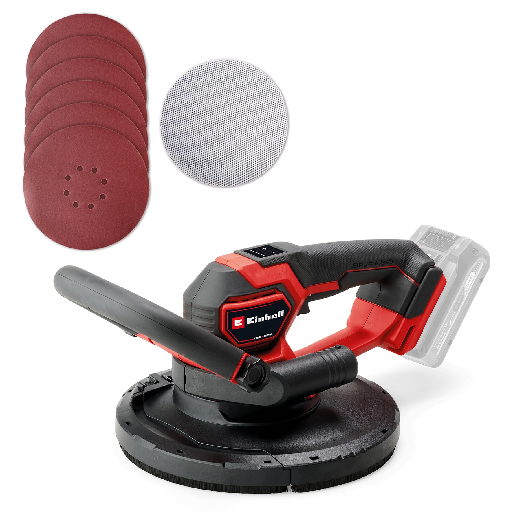 einhell-professional-akku-trockenbauschleifer-tp-dws-18-225-li-bl-solo-power-x-c image 1