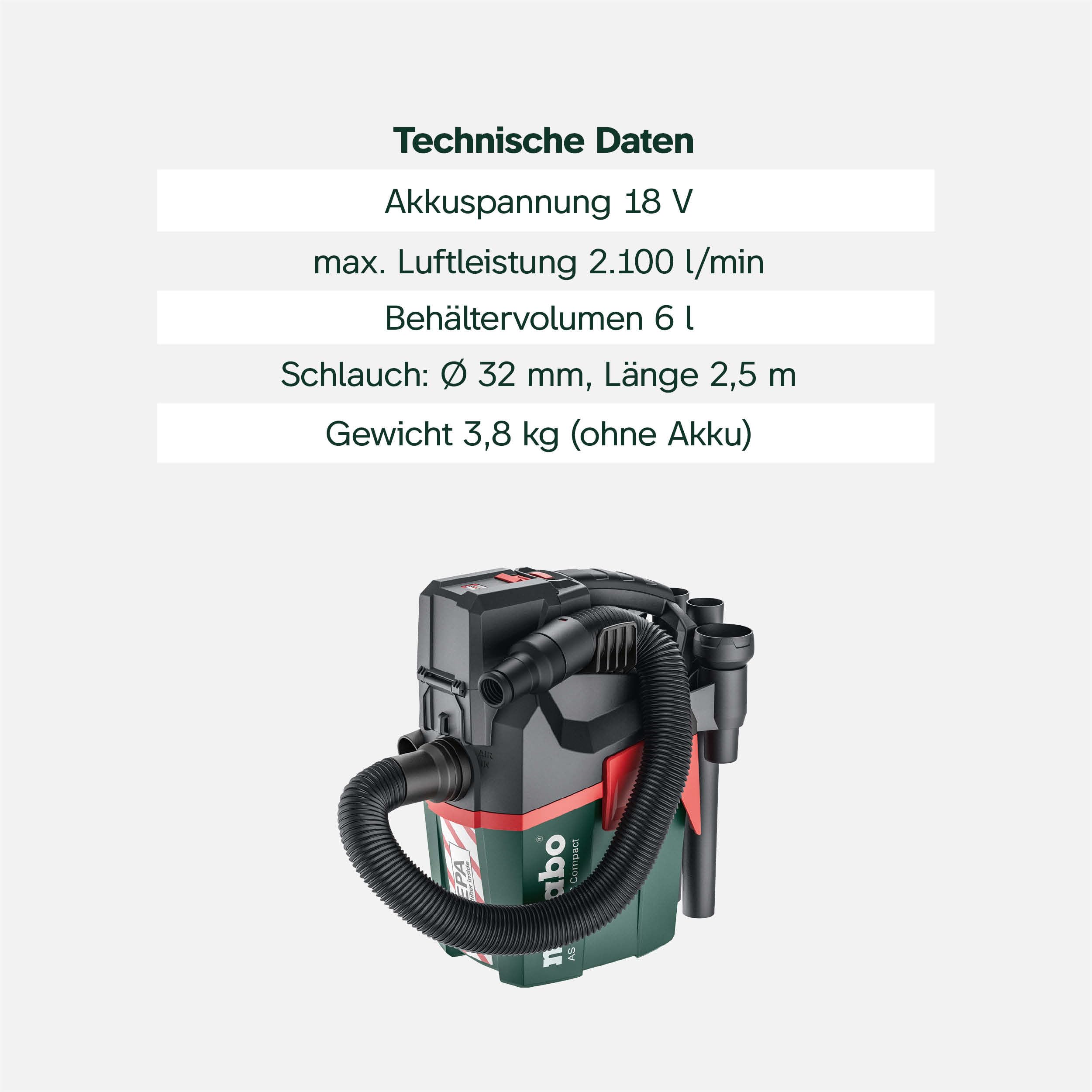 metabo-akku-sauger-as-18-hepa-pc-compact-18v-nass-trockensauger-mit-hepa-filter- image 4