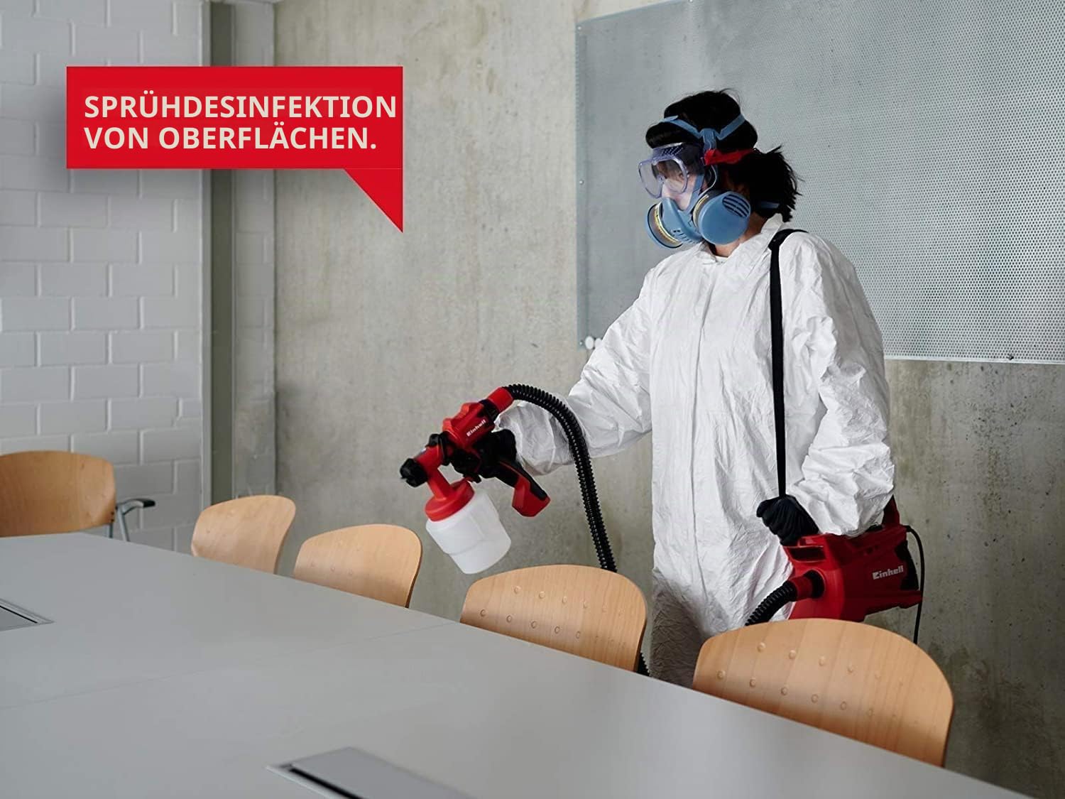 einhell-elektrisches-farbspr-hsystem-tc-sy-400-p-400-w-800-ml-farbbeh-lter-farbm image 7