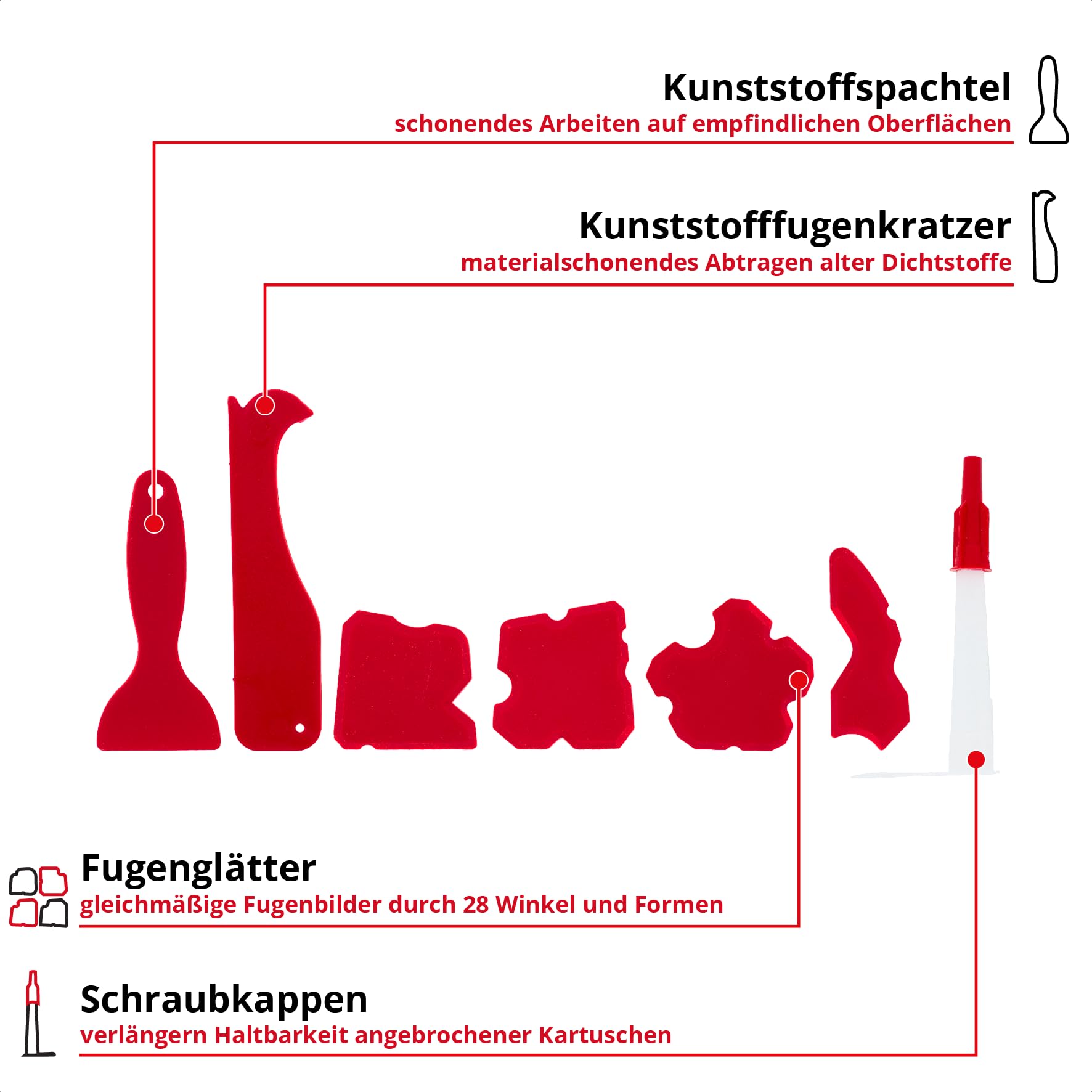 einhell-silikonreparatur-set-22-tlg-mit-kartuschenpresse-360-drehbare-kartuschen image 3