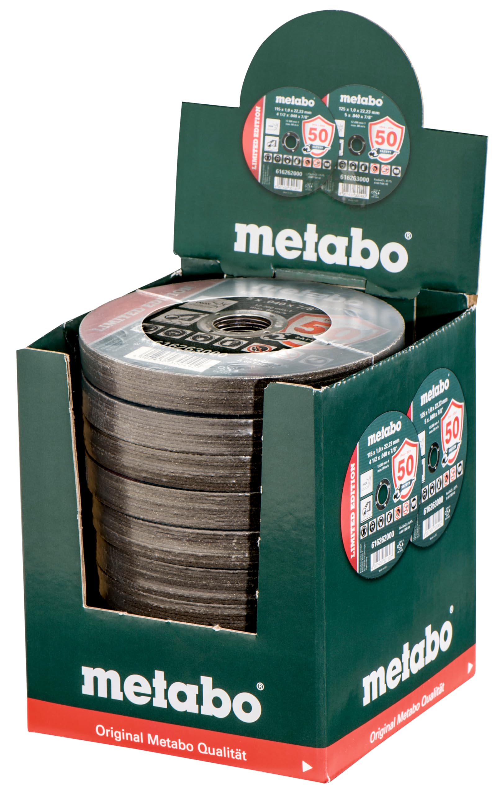 metabo-limited-edition-trennscheibe-125-x-1-0-x-22-23-mm-inox-100-st-ck-gerade-a image 3