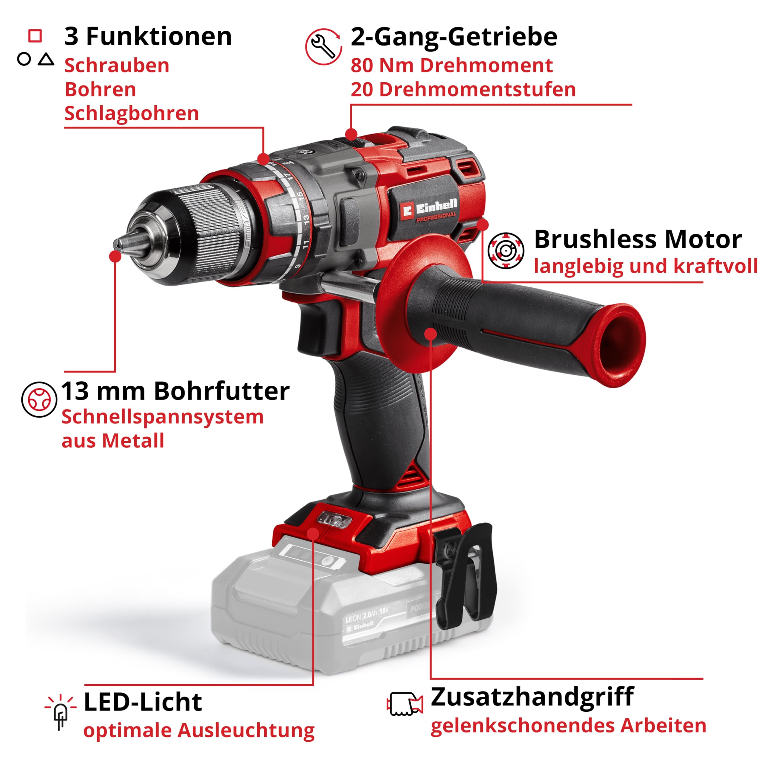 einhell-professional-tp-cd-18-80-li-i-bl-akku-schlagbohrschrauber-power-x-change image 3