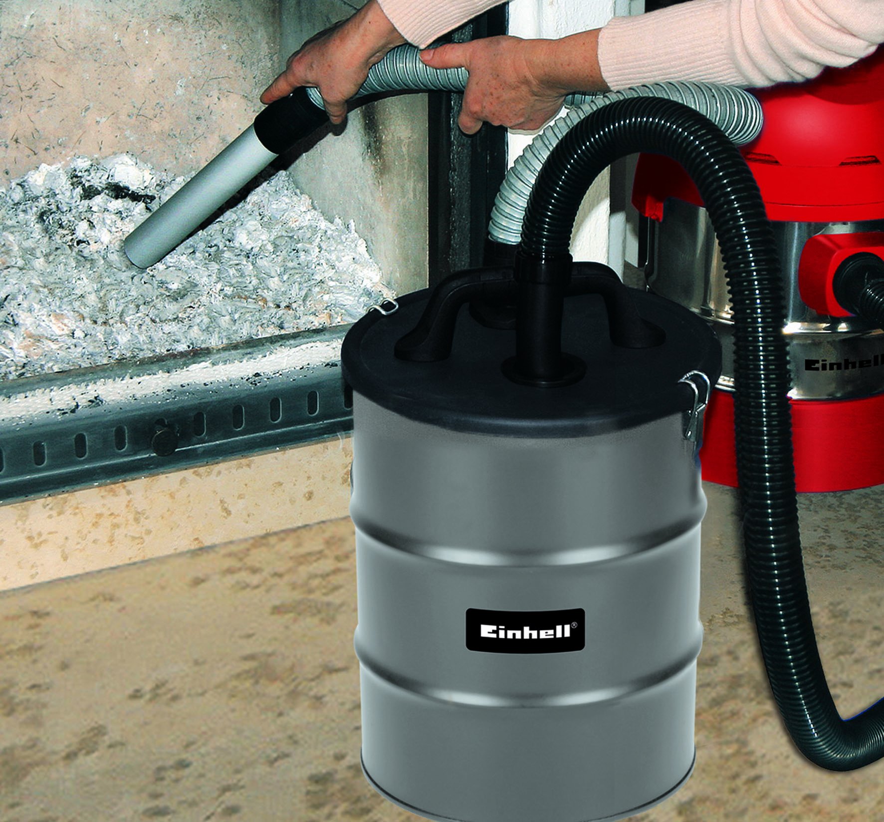 einhell-original-aschefilter-12-l-12-liter-metallbeh-lter-aluminium-saugrohr-met image 3