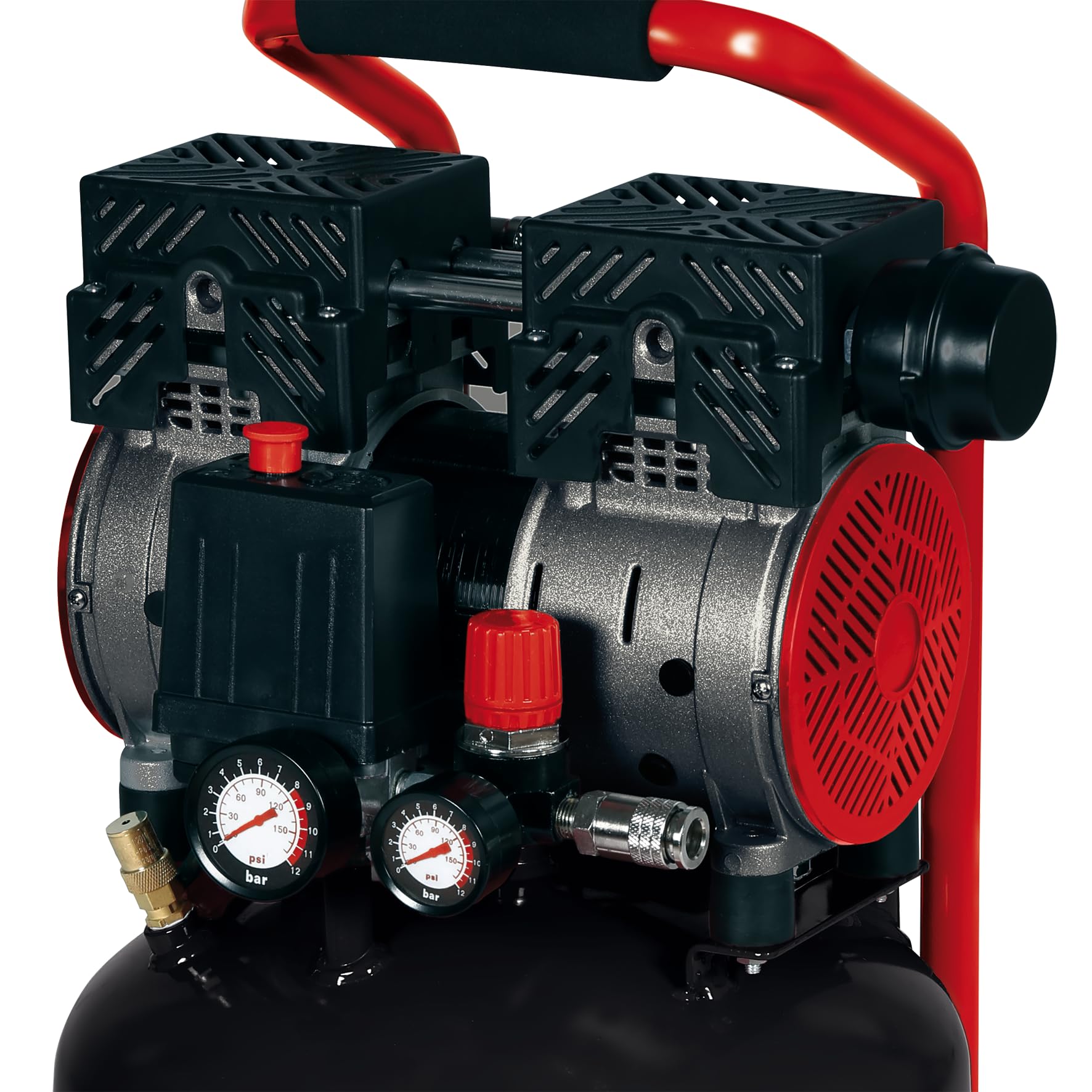 einhell-te-ac-135-24-silent-plus-kompressor-lfrei-750-w-8-bar-24-l-tank-nur-57-d image 5