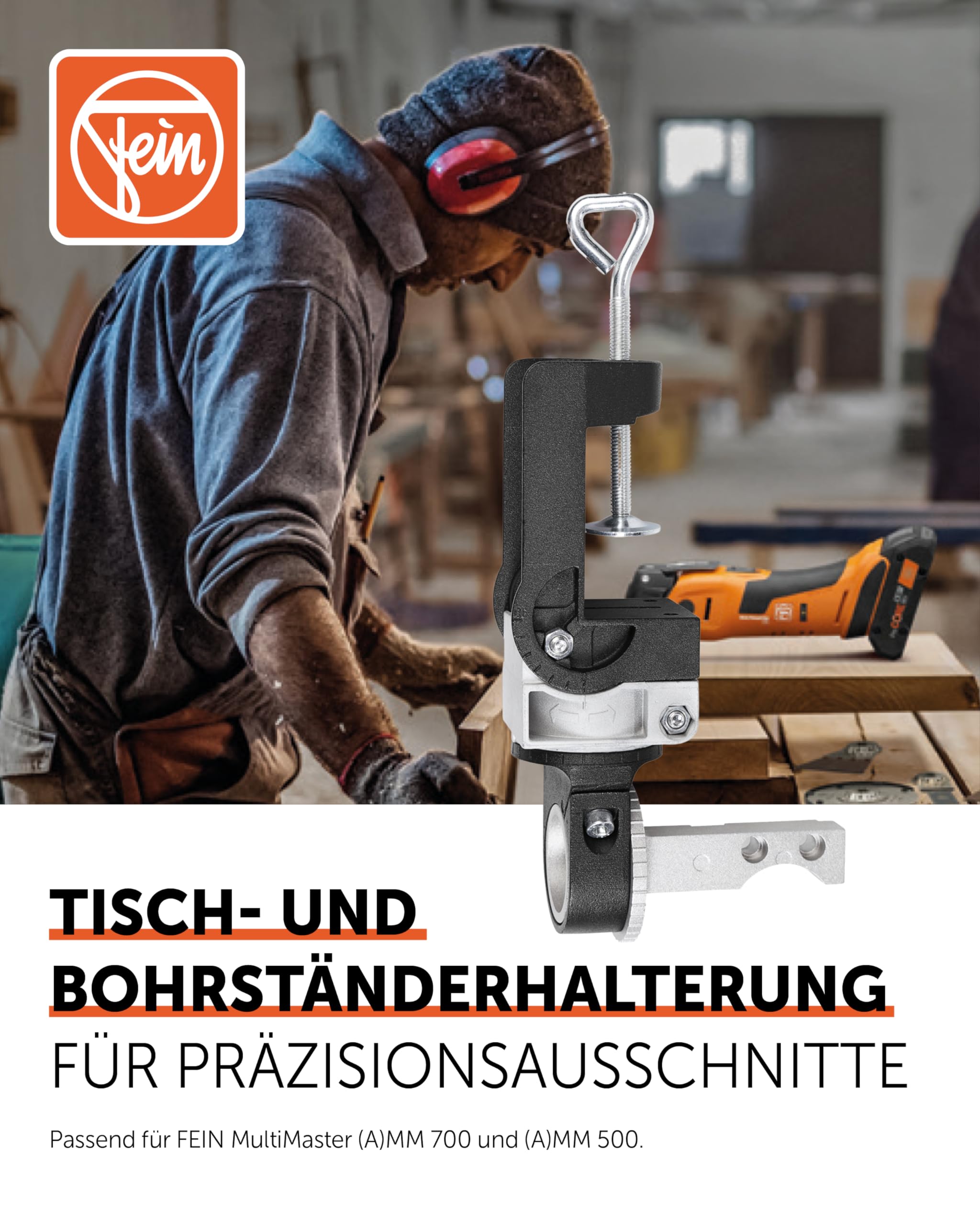fein-tisch-und-bohrst-nderhalterung-92602083010-multitool-halterung-f-r-pr-zise- image 2