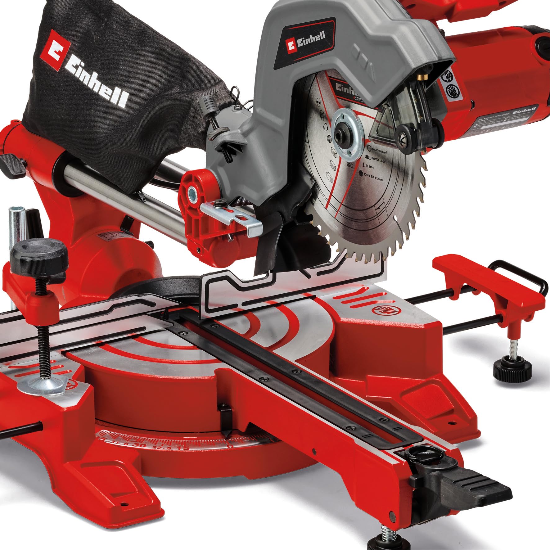einhell-zug-kapp-gehrungss-ge-tc-sm-216-1600-w-zugfunktion-216-mm-s-geblatt-schn image 7