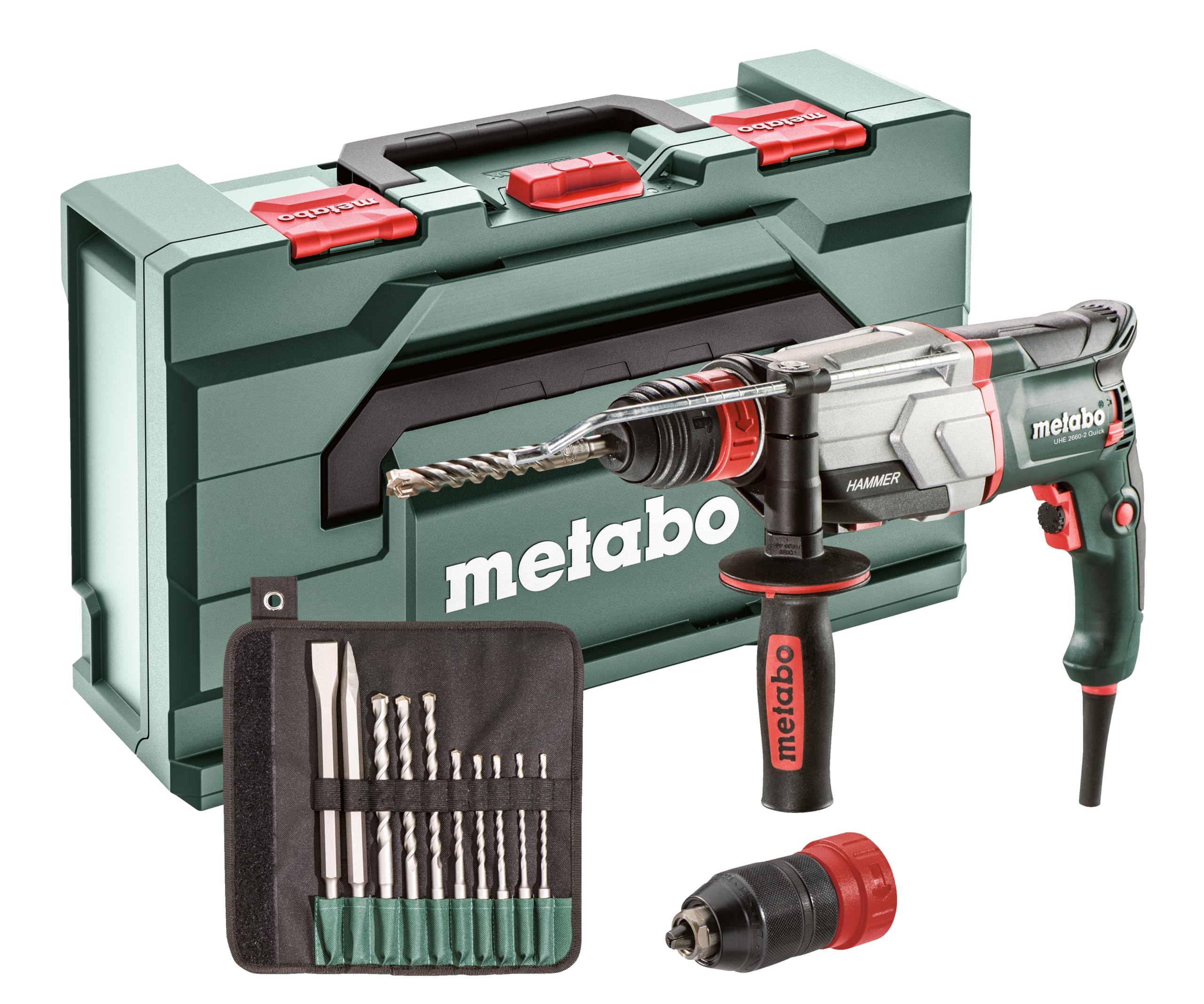 metabo-uhe-2660-2-quick-set-600697510-multihammer-4-funktionen-hammerbohren-bohr image 1