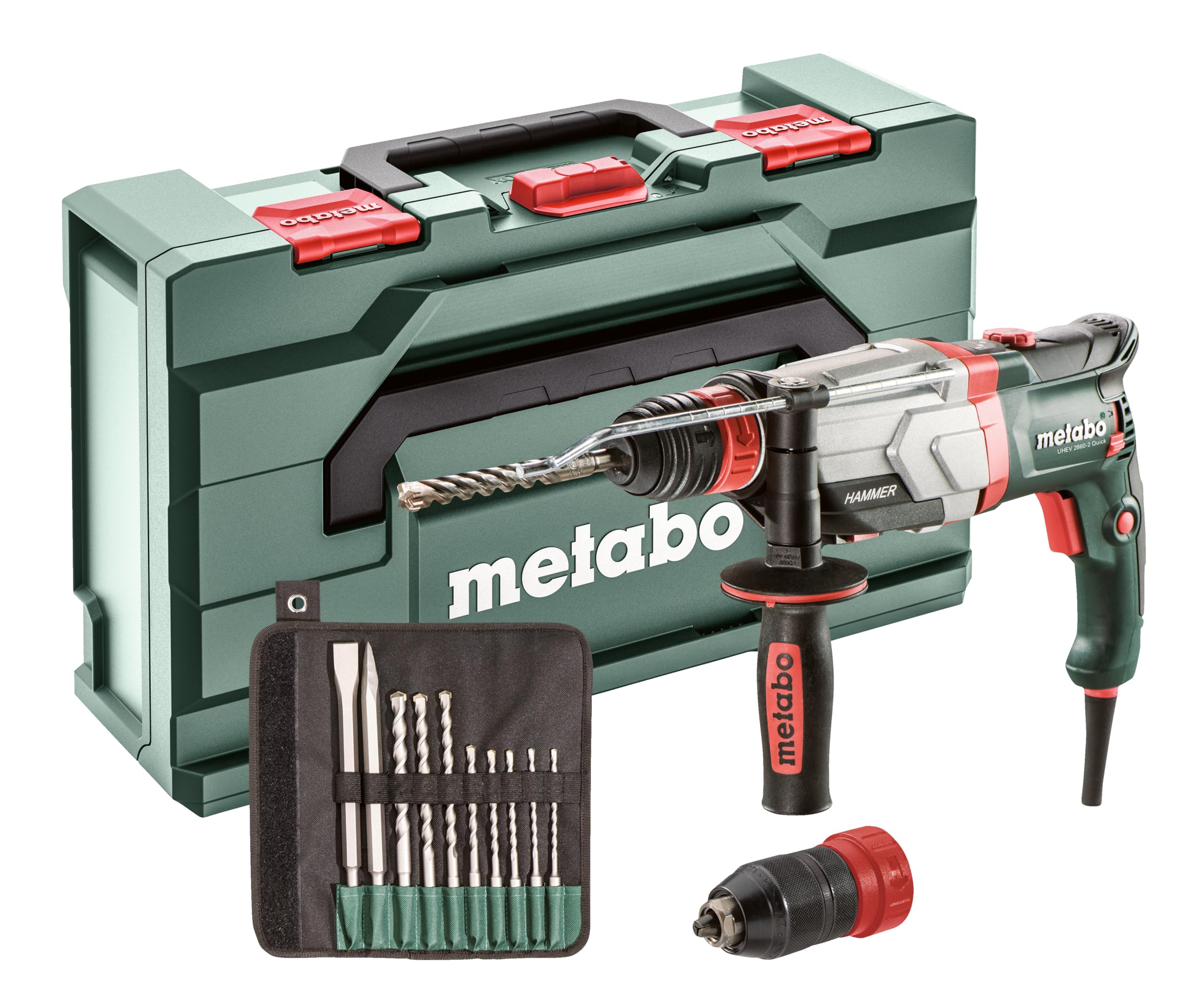 metabo-uhev-2860-2-quick-set-multihammer-mit-sds-plus-hammerfutter-und-schnellsp image 1