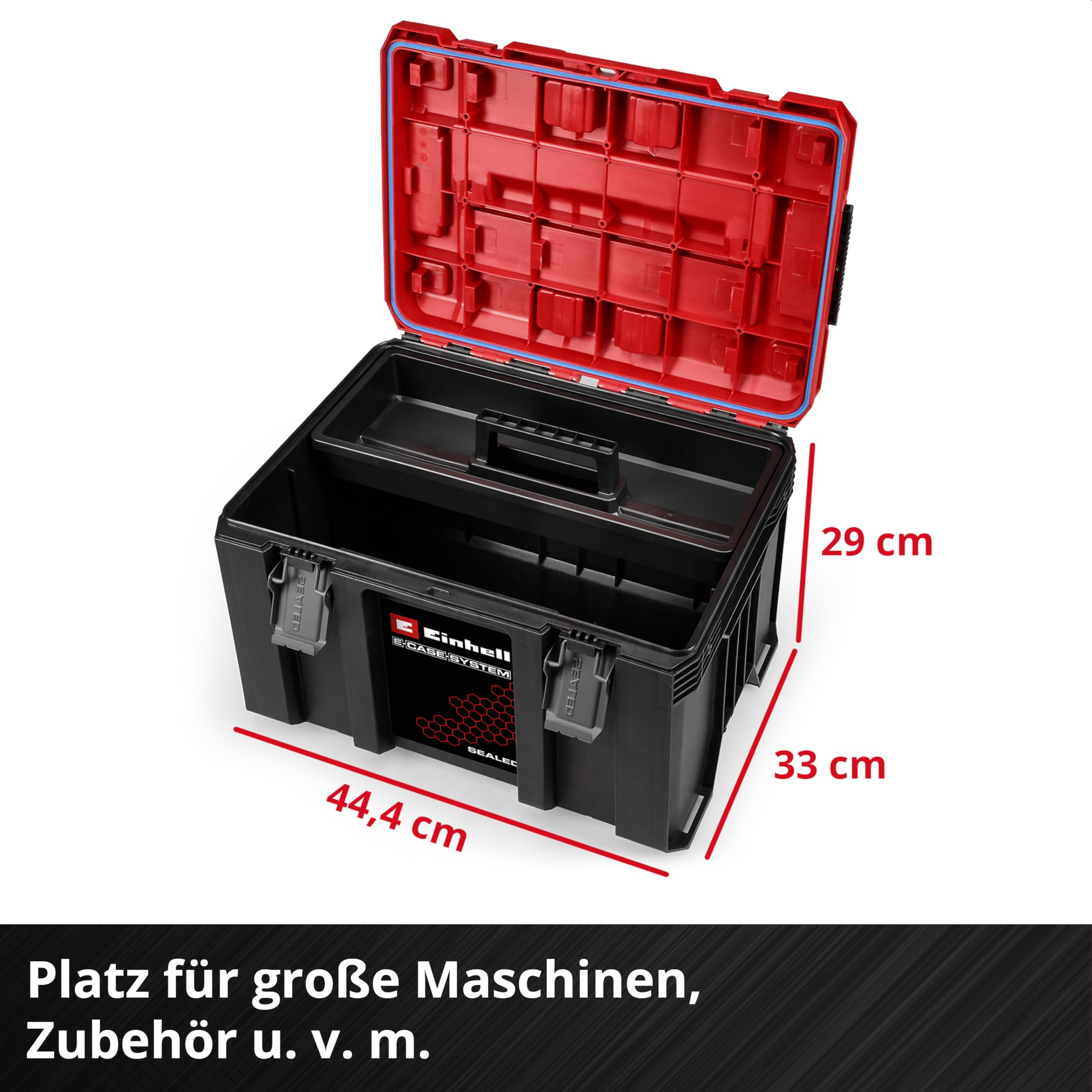 original-einhell-e-case-rolling-workshop-sealed-rollende-werkstatt-aus-3-koffern image 5