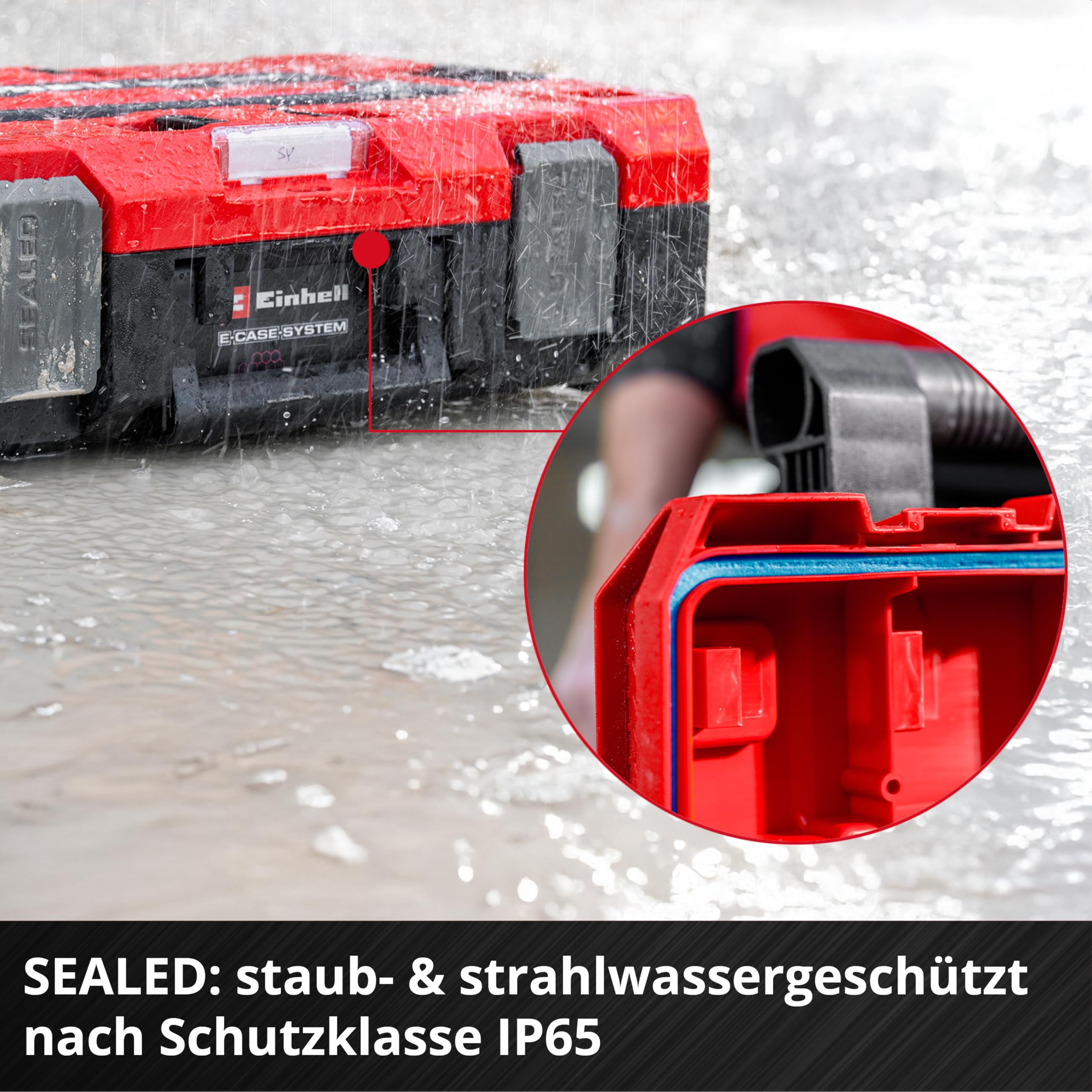 original-einhell-e-case-rolling-workshop-sealed-rollende-werkstatt-aus-3-koffern image 7