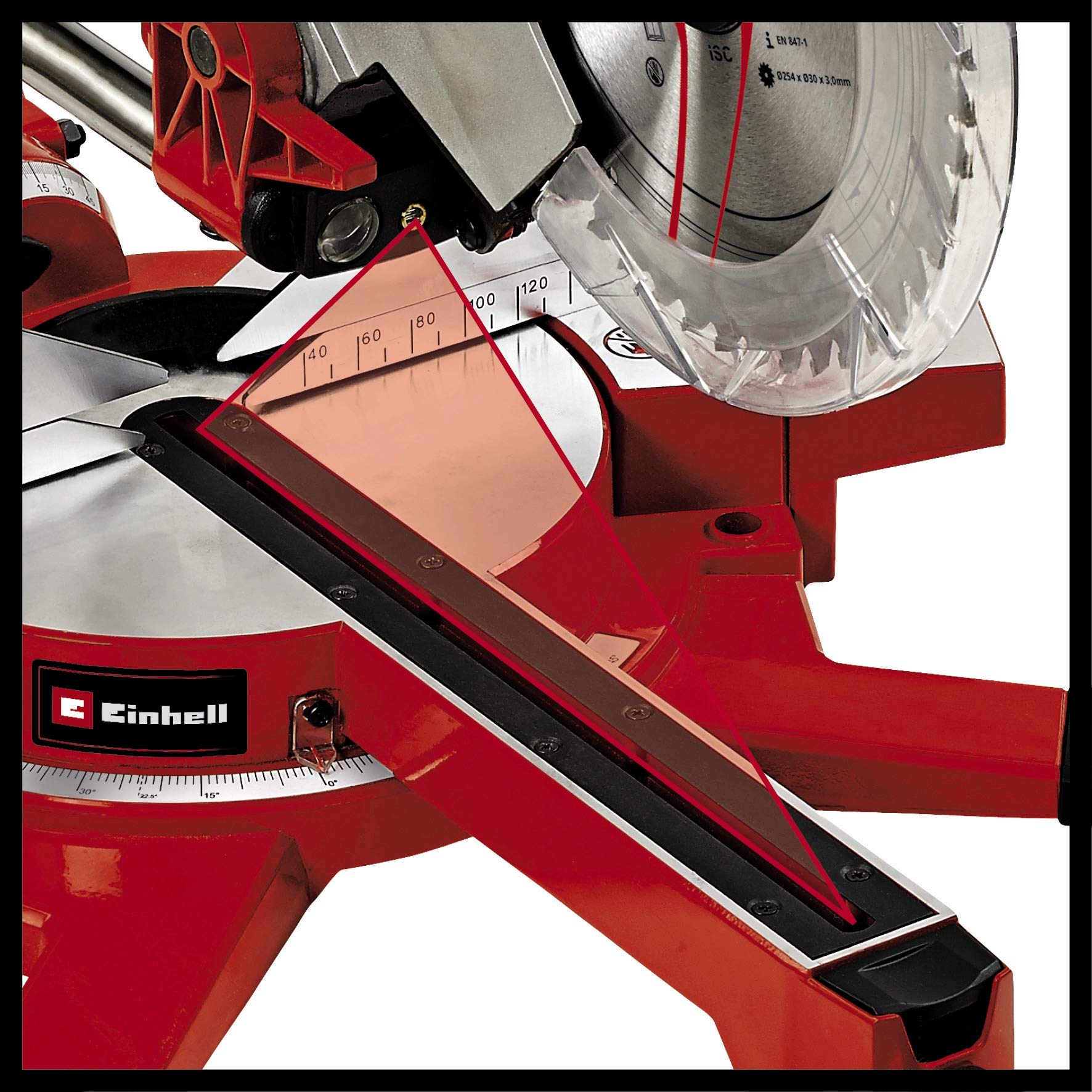 einhell-te-sm-2534-dual-zug-kapp-gehrungss-ge-1800-w-250-mm-s-geblatt-beidseitig image 5