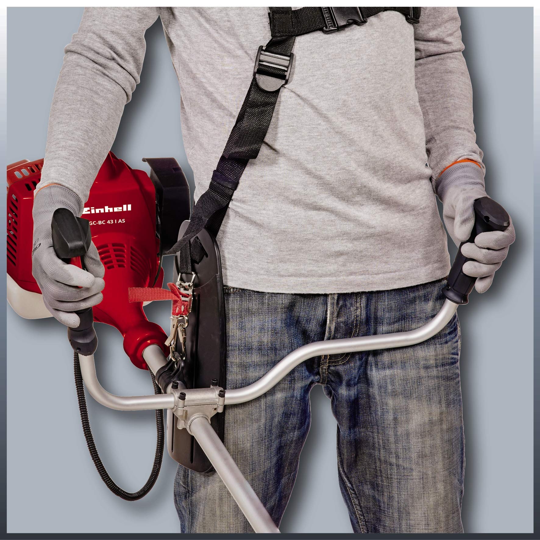 einhell-gh-bc-43-as-benzin-sense-1-25-kw-2-takt-motor-mit-3-zahn-messer-doppelfa image 6