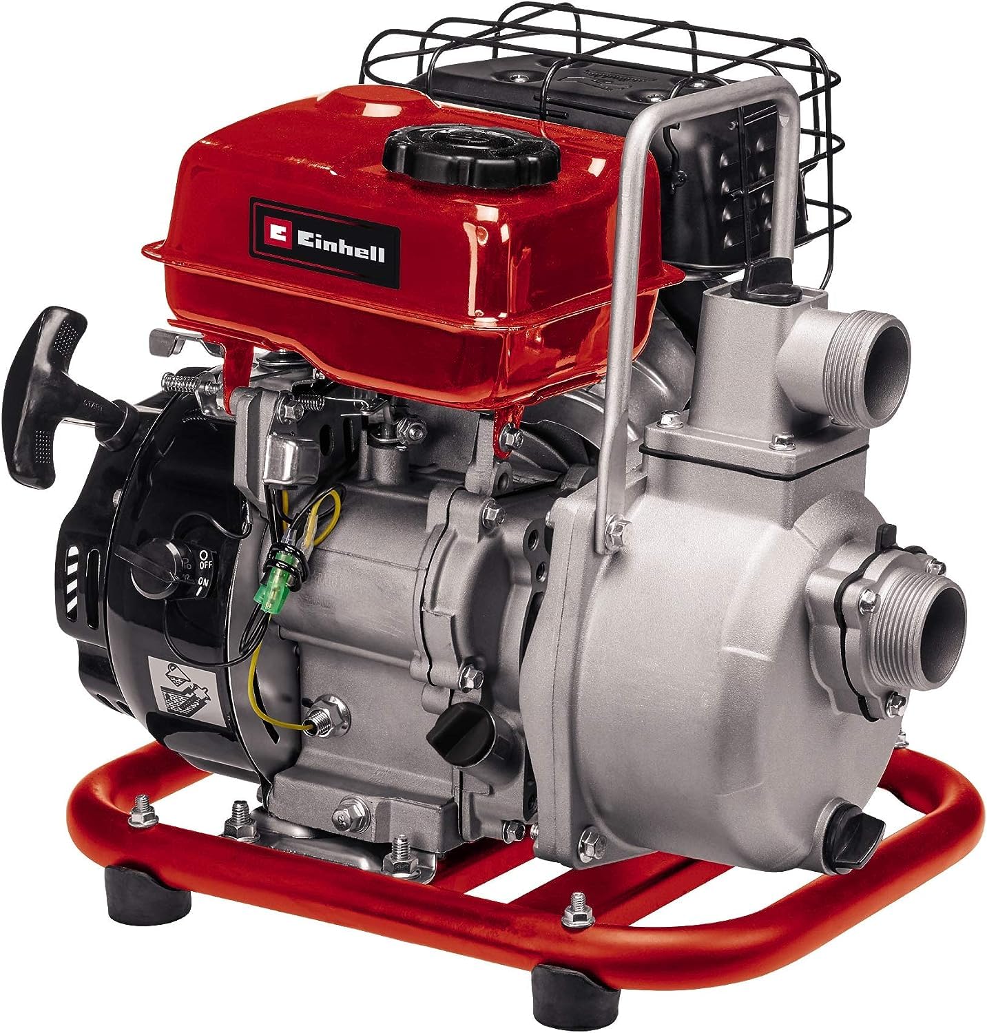 einhell-benzin-wasserpumpe-gc-pw-16-1-6-kw-viertakt-benzinmotor-bis-14-000-l-h-f image 1