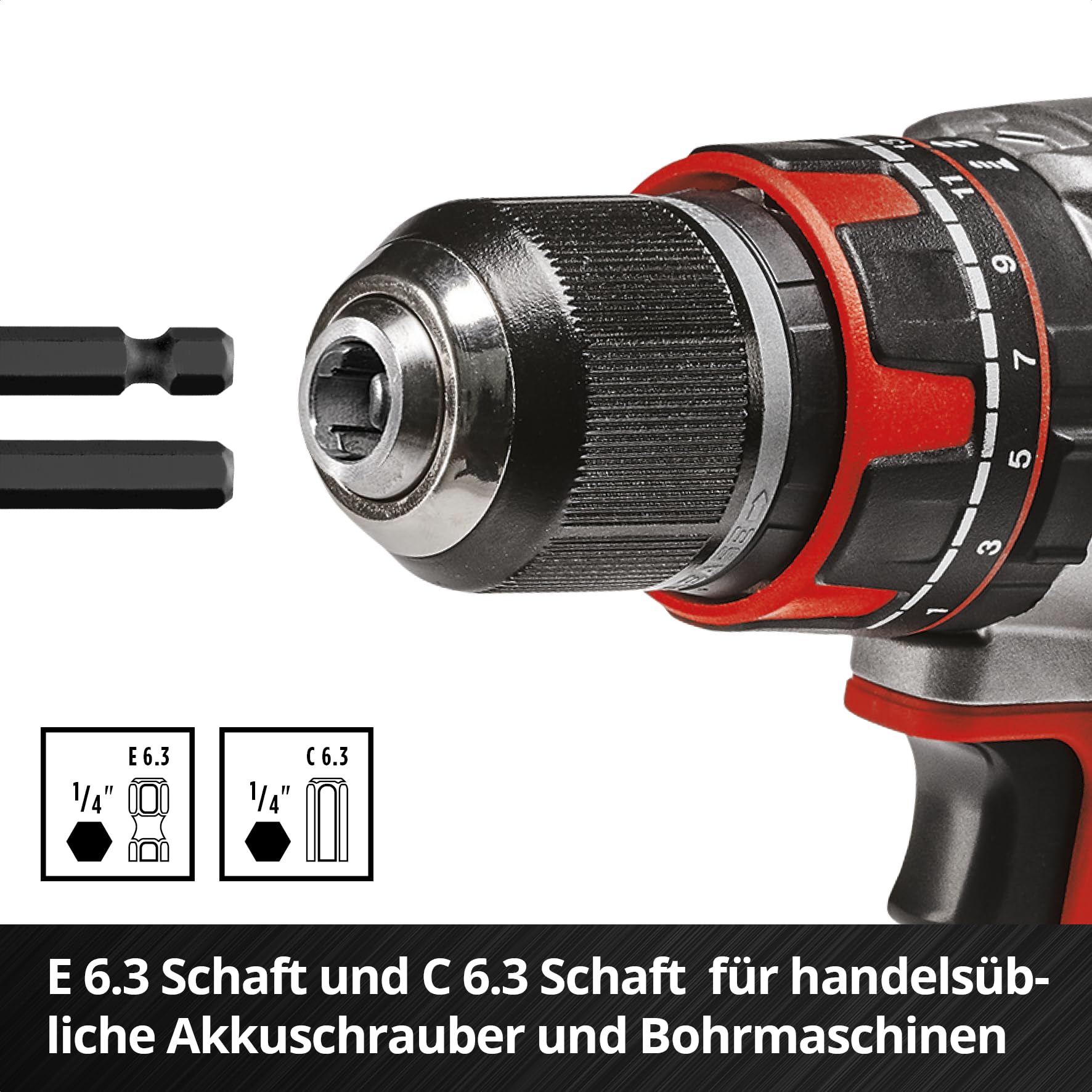 einhell-l-case-40-teiliges-bit-und-bohrer-set-25-mm-s2-stahl-bits-hss-metall-hol image 7