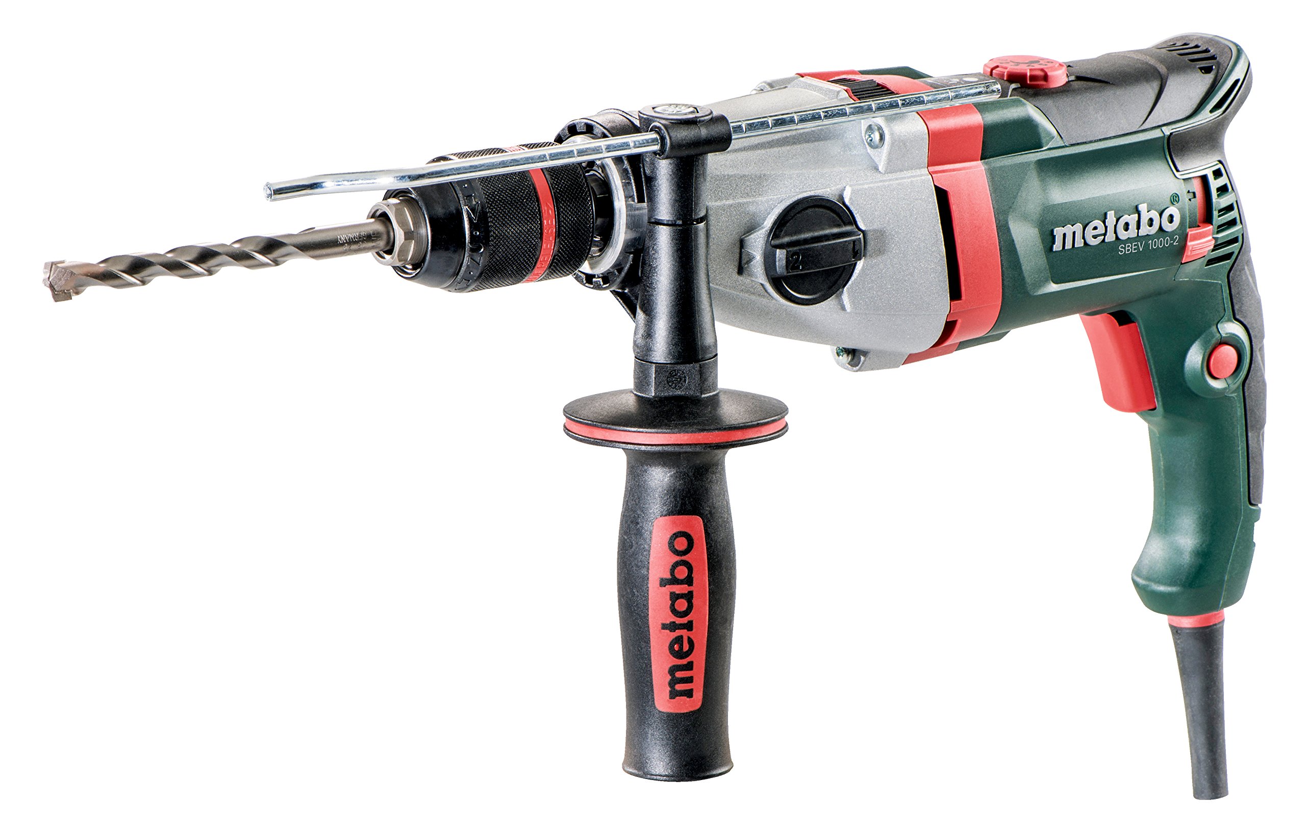 metabo-schlagbohrmaschine-sbev-1000-2-1-010-w-bohrmaschine-mit-zweigang-getriebe image 4
