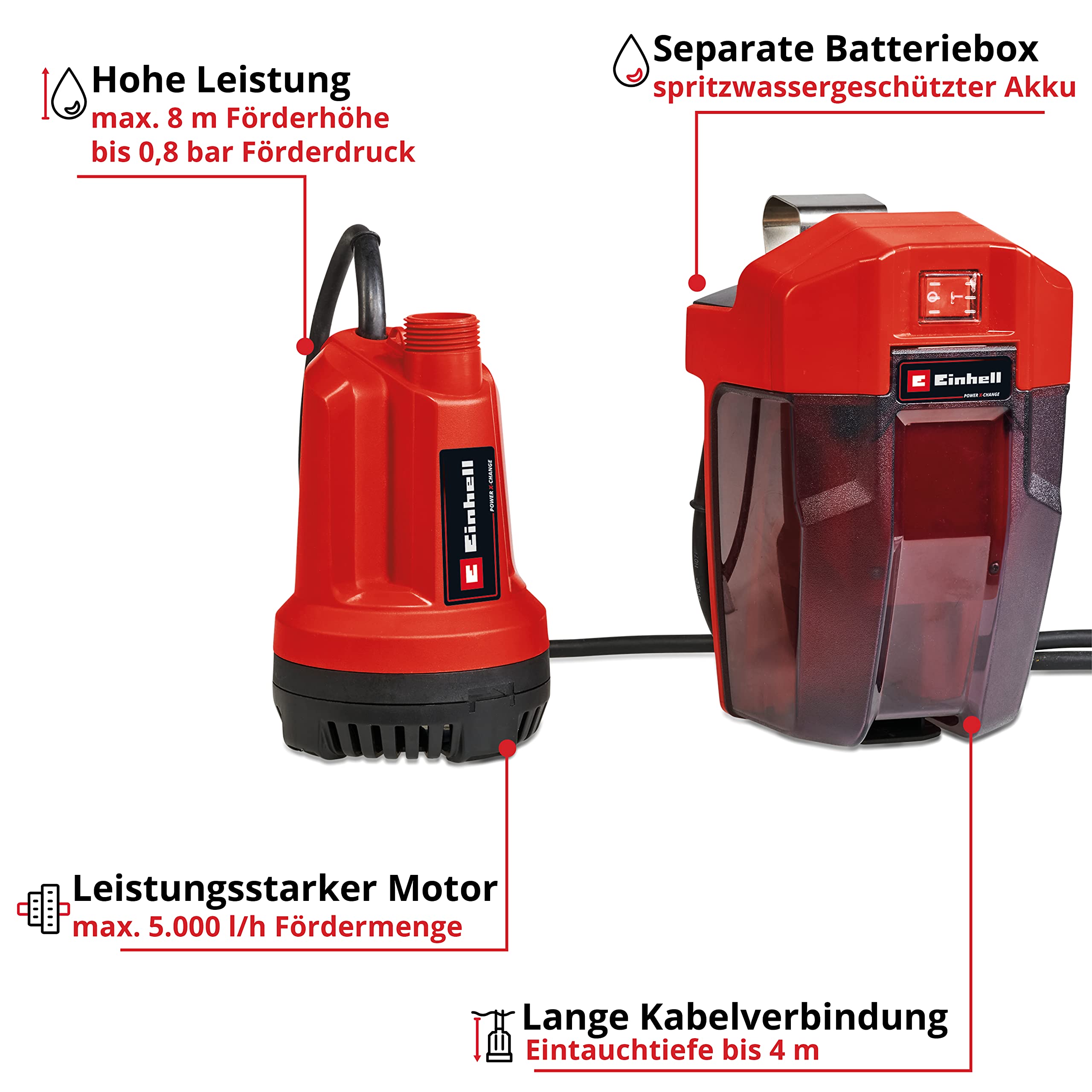 einhell-ge-sp-18-li-solo-akku-klarwasserpumpe-power-x-change-18-v-max-5-000-l-st image 3