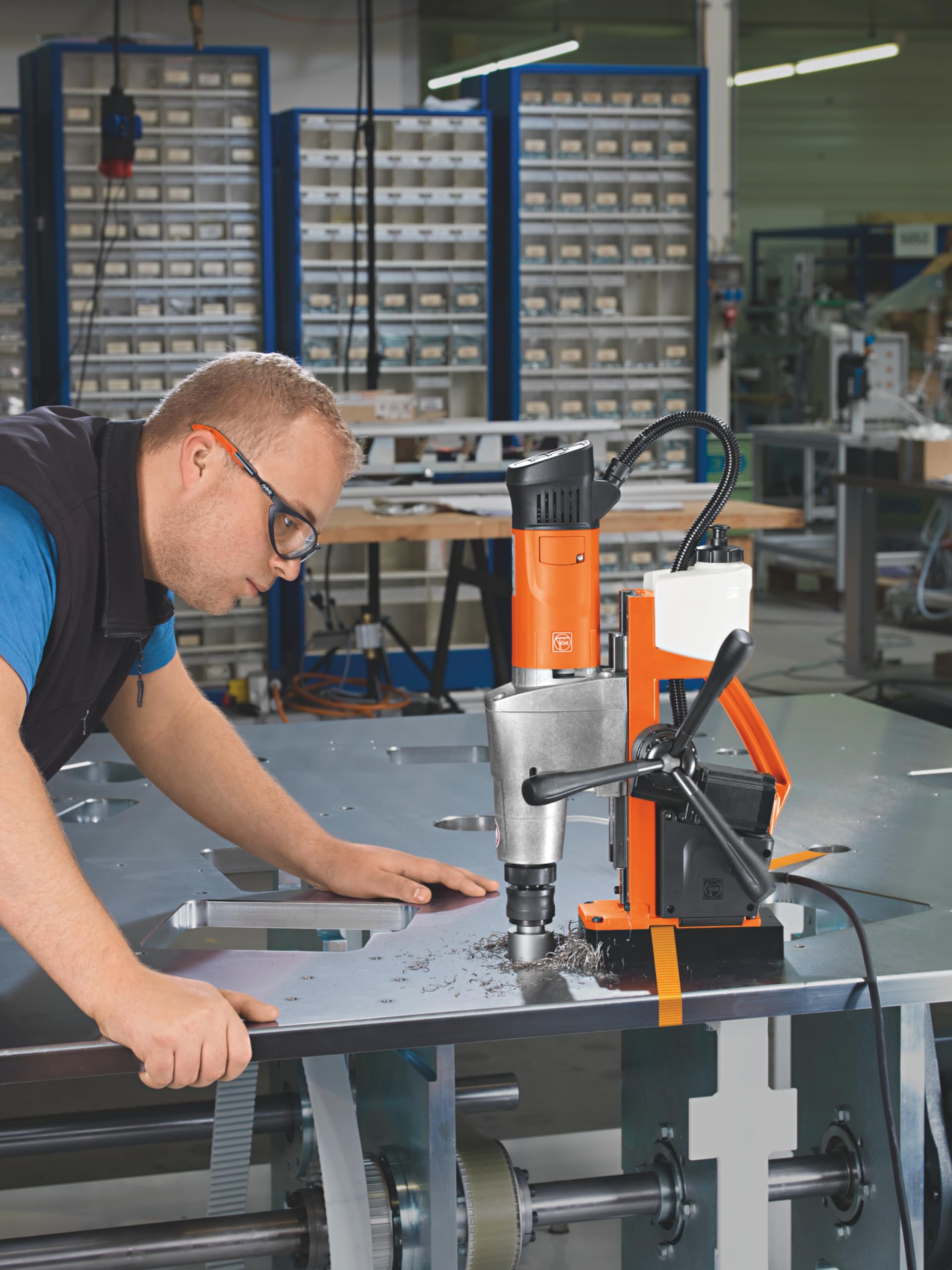 fein-magnet-kernbohrmaschine-kbm-50-auto-mit-automatischem-vorschub-2-gang-mk3-w image 4