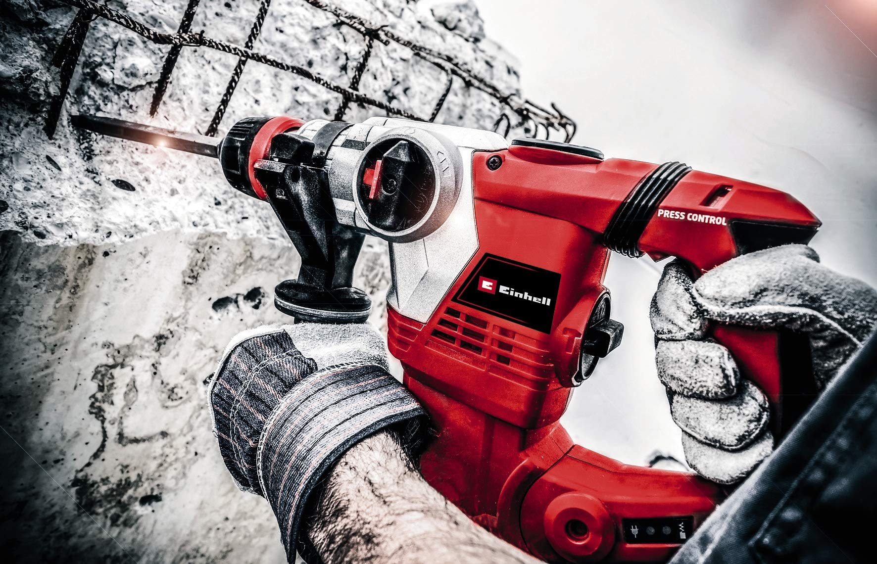 einhell-bohrhammer-te-rh-32-4f-kit-1250-w-5-joule-32-mm-bohrleistung-in-beton-sd image 4