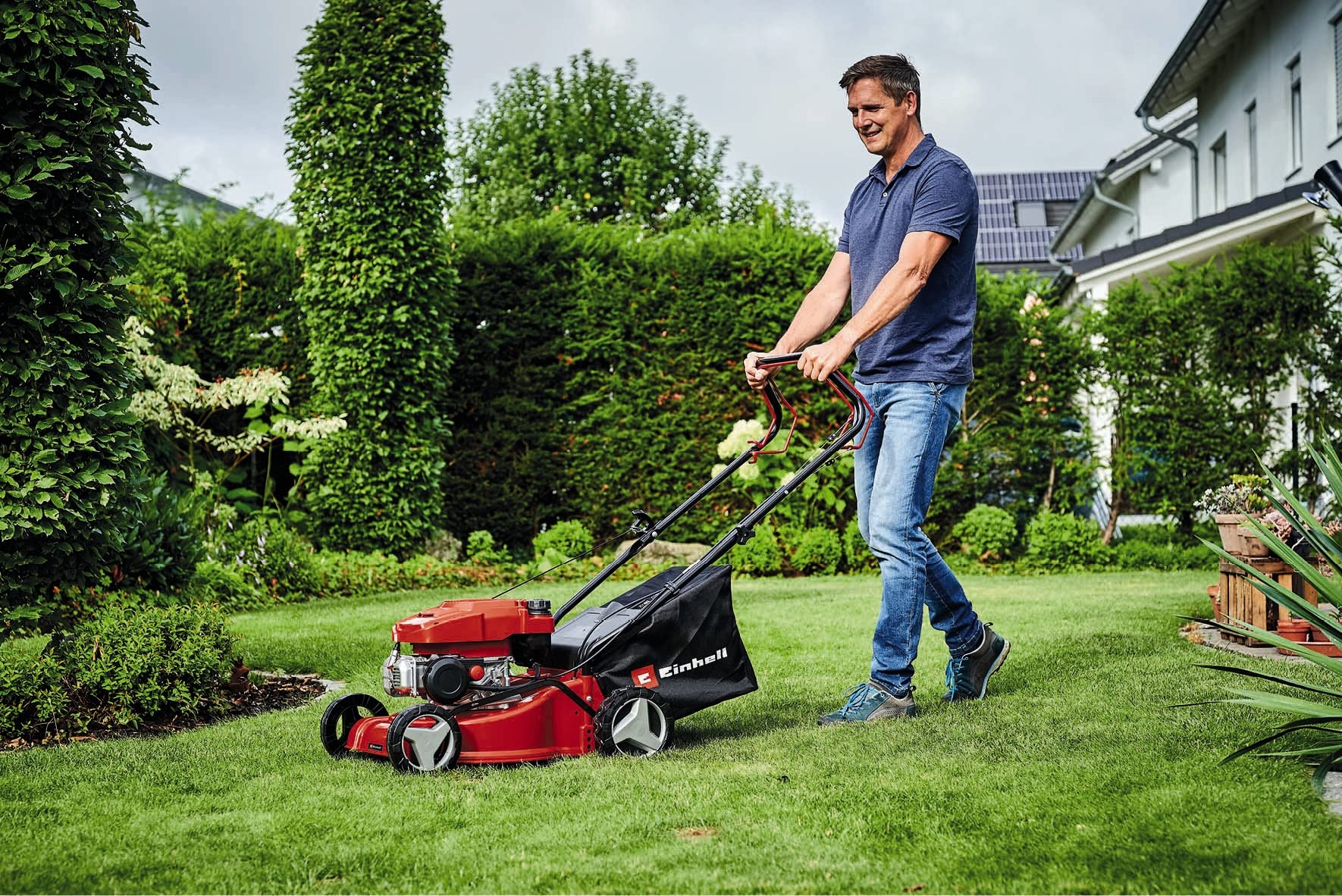 einhell-gc-pm-40-2-s-benzin-rasenm-her-2-kw-4-takt-ohv-motor-abschaltbarer-hinte image 2