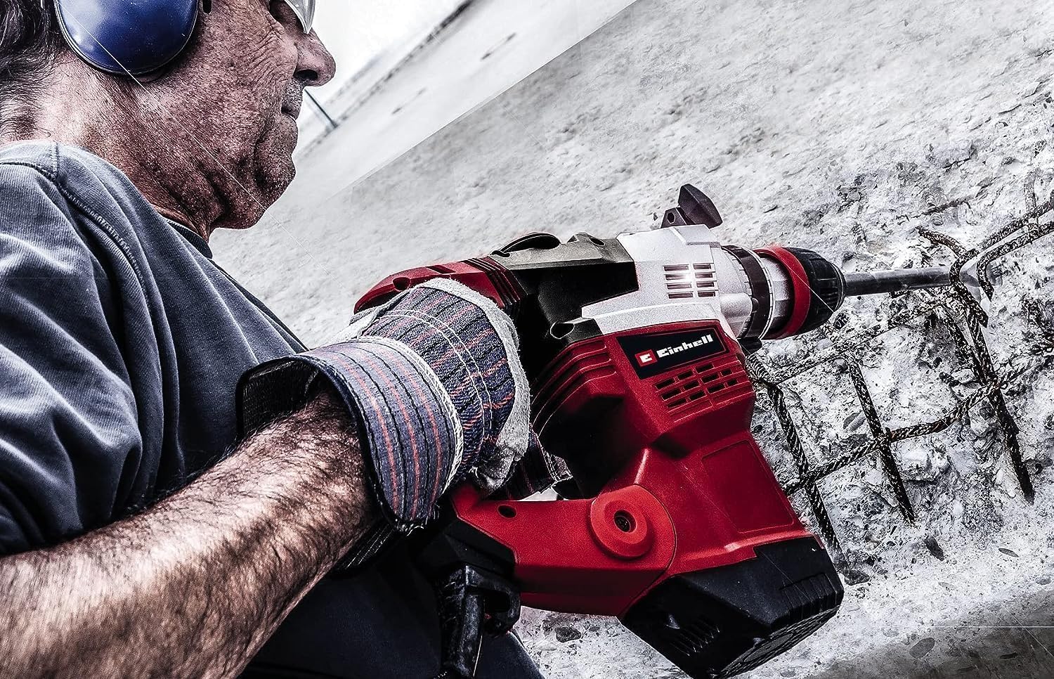 einhell-bohrhammer-te-rh-38-3f-1050-w-9-j-schlagst-rke-sds-max-aufnahme-38-mm-bo image 3