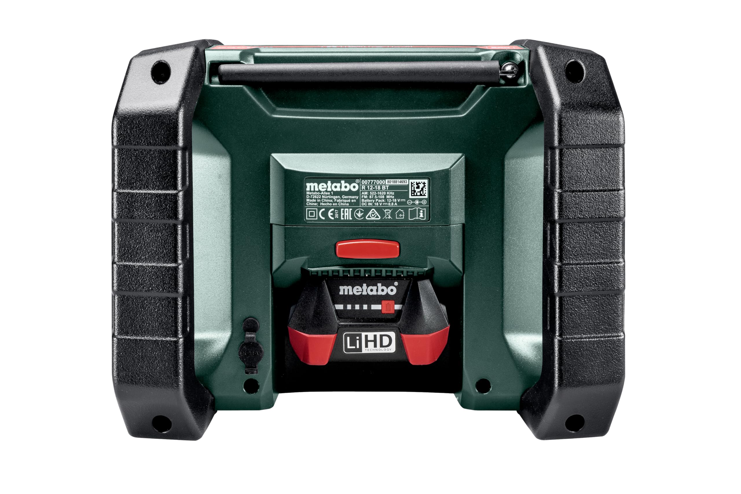 metabo-akku-baustellenradio-r-12-18-dab-bt-dab-fm-bluetooth-dsp-tuner-12-18-v-ak image 5