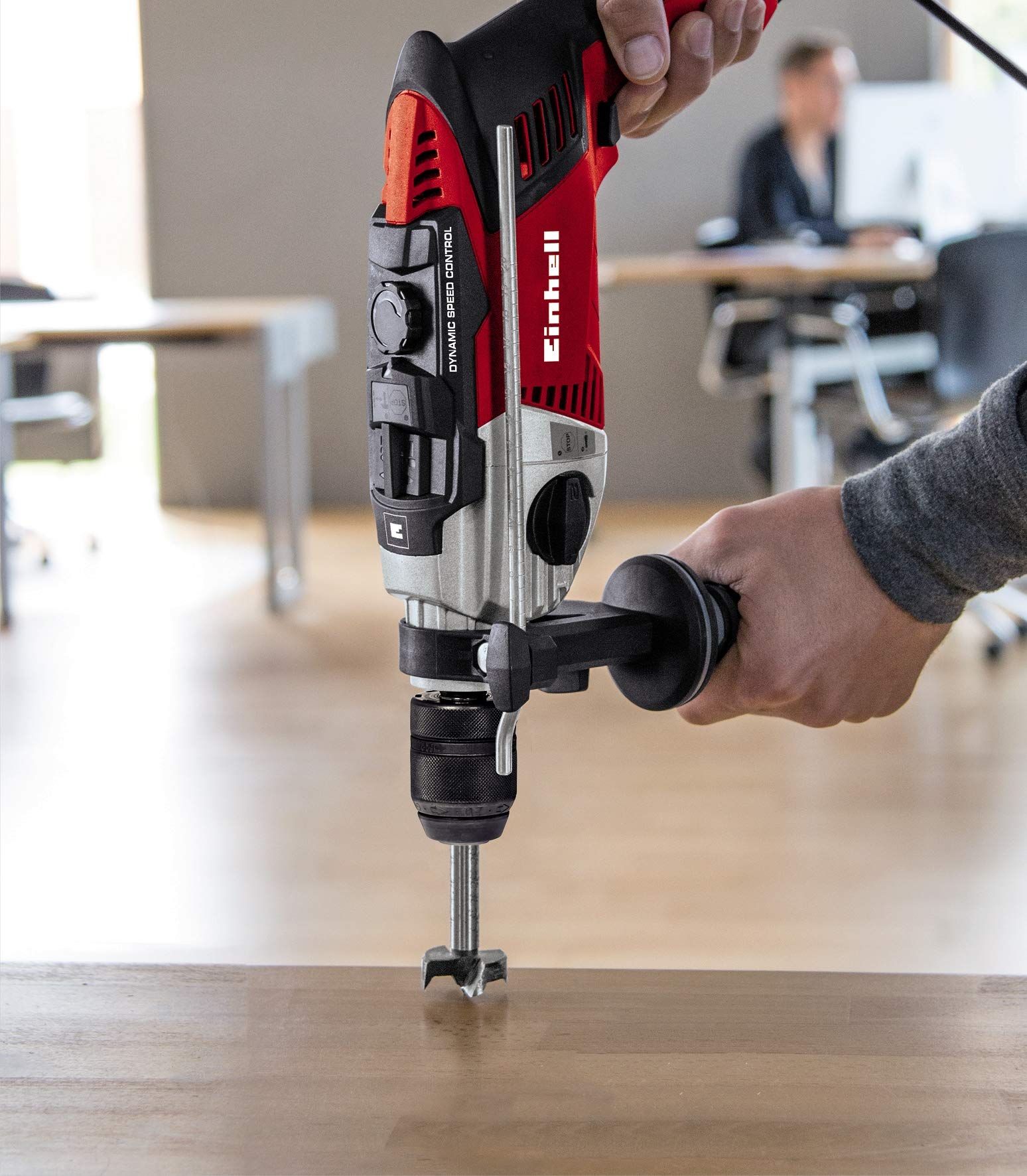 einhell-te-id-1050-1-ce-schlagbohrmaschine-1050-w-42-000-min-schlagzahl-konstant image 3