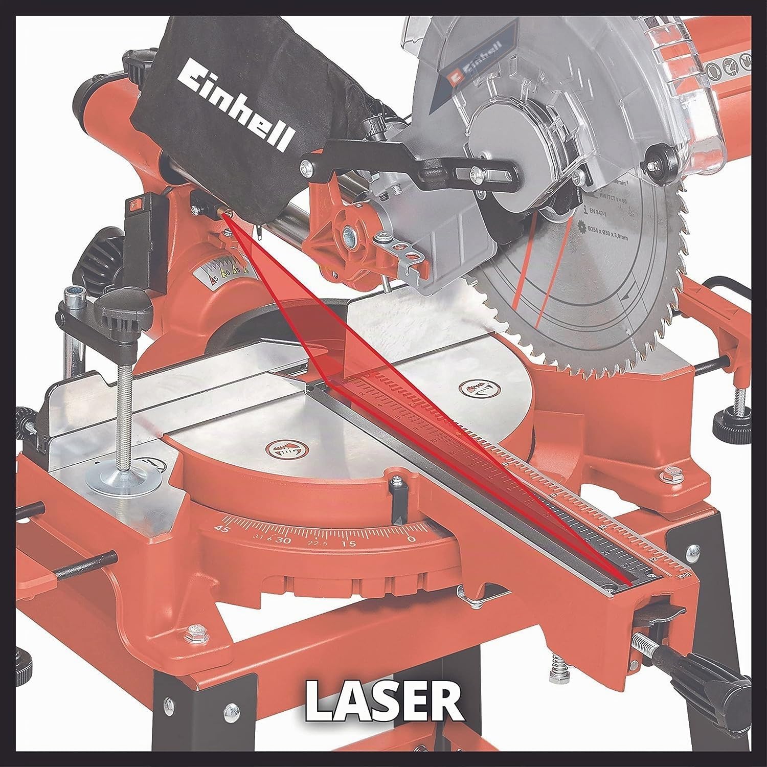 einhell-zug-kapp-gehrungss-ge-tc-sm-2531-2-u-1900-w-254-mm-s-geblatt-untergestel image 6