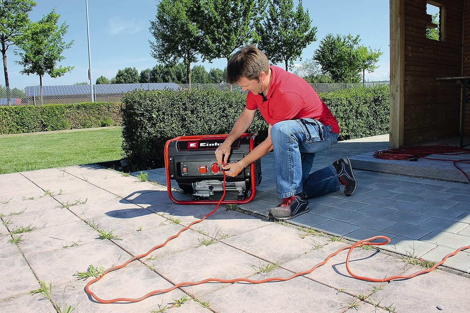 einhell-stromerzeuger-tc-pg-25-1-e5-benzin-generator-mit-2400-w-max-leistung-210 image 2
