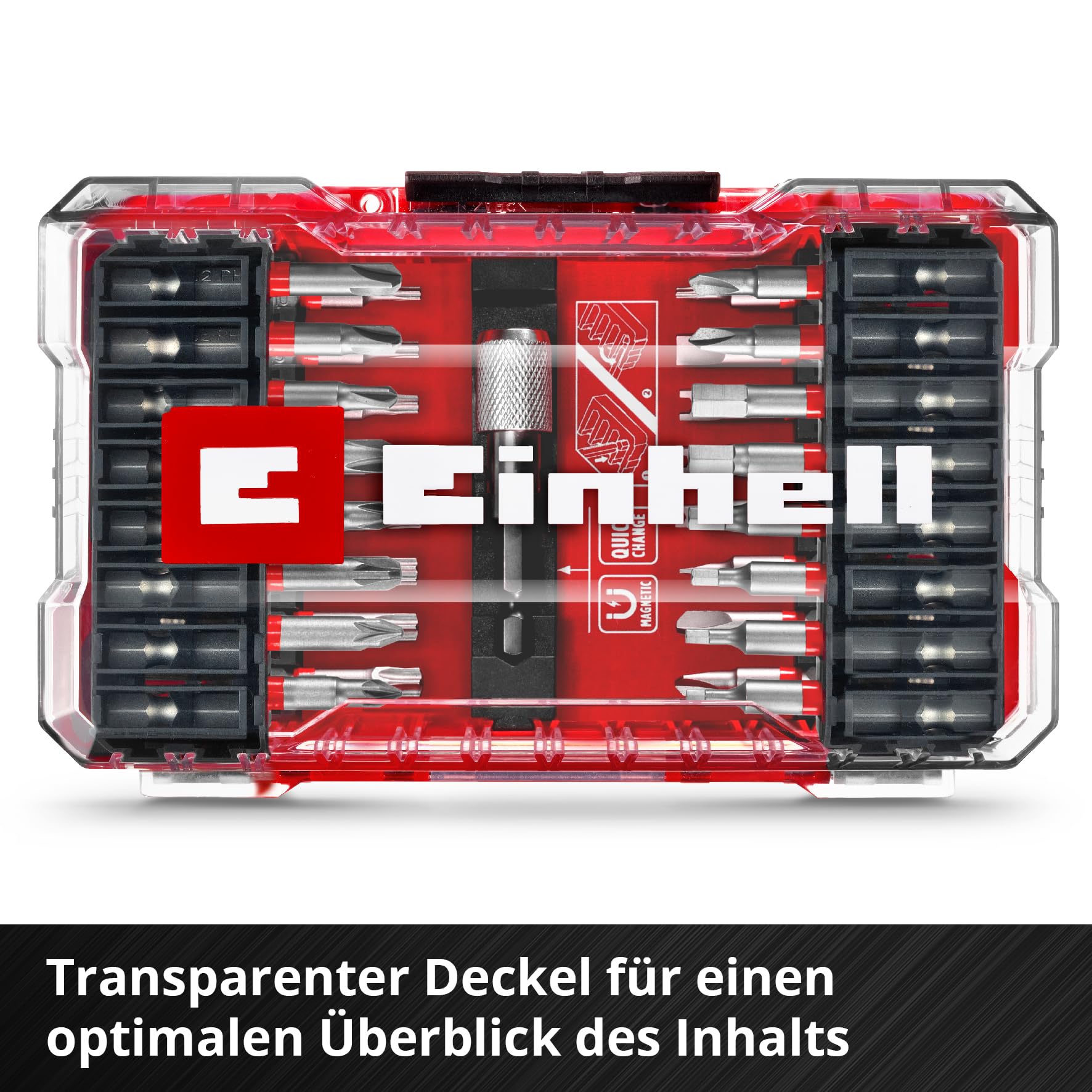 original-einhell-m-case-33-teiliges-bit-set-50-mm-bits-aus-s2-stahl-e-6-3-schaft image 7