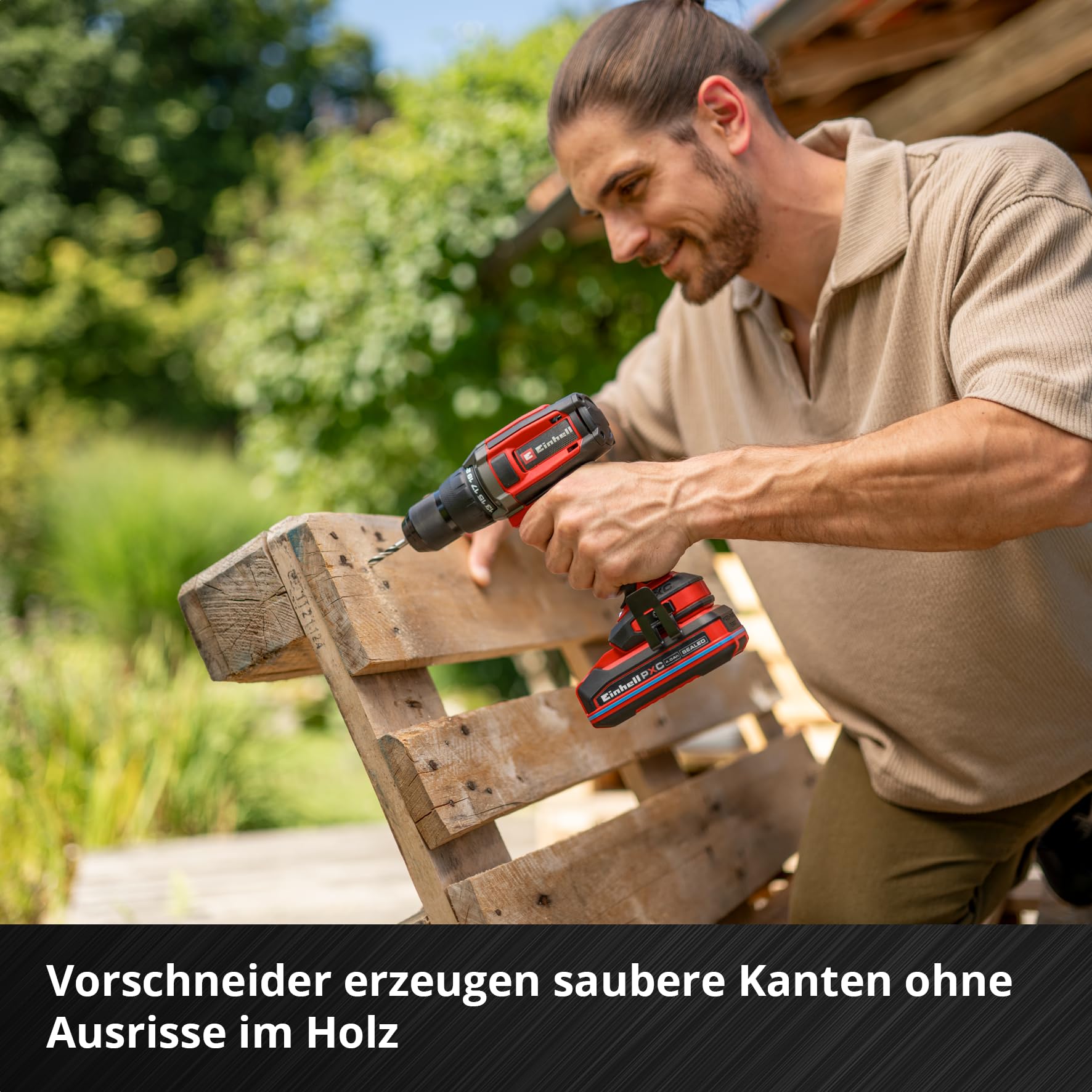 einhell-holzspiralbohrer-set-8-tlg-3-10-mm-zentrierspitze-vorschneider-c45-stahl image 5