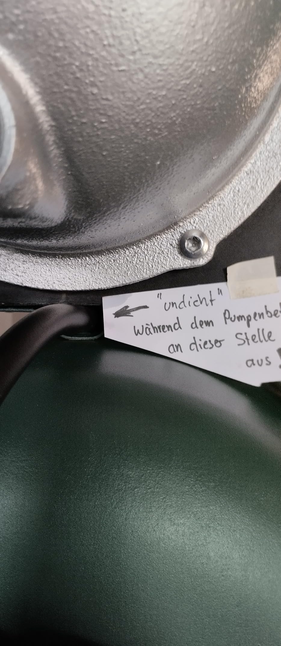 Erste Pumpe getauscht, zweite läuft