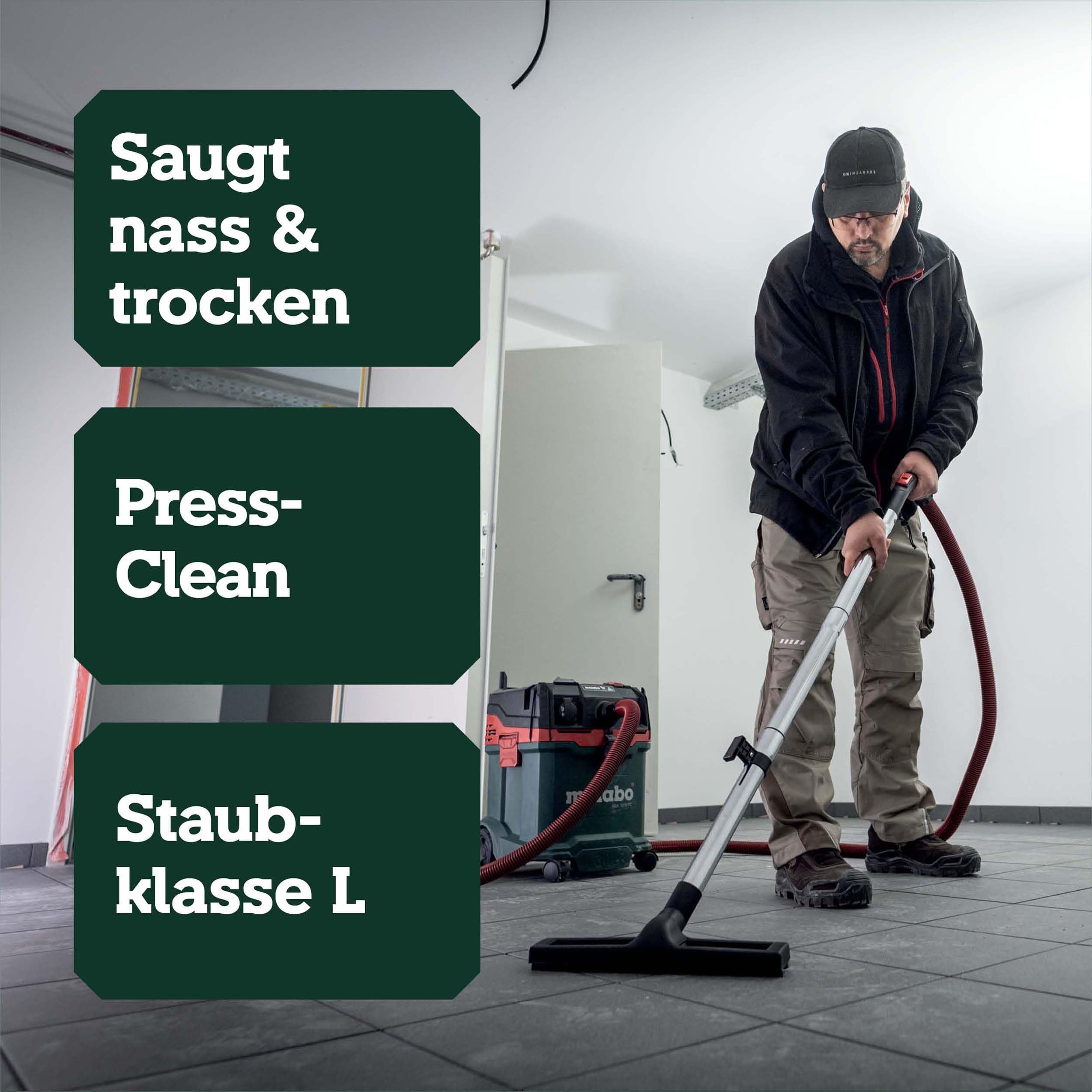 metabo-asa-30-l-pc-allessauger-602086000-nass-trockensauger-staubklasse-l-mit-pr image 2