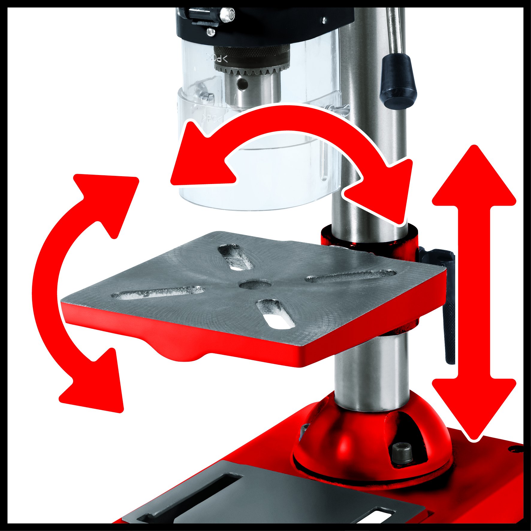 einhell-s-ulenbohrmaschine-350-w-werkstattbohrmaschine-mit-5-stufiger-drehzahlei image 5