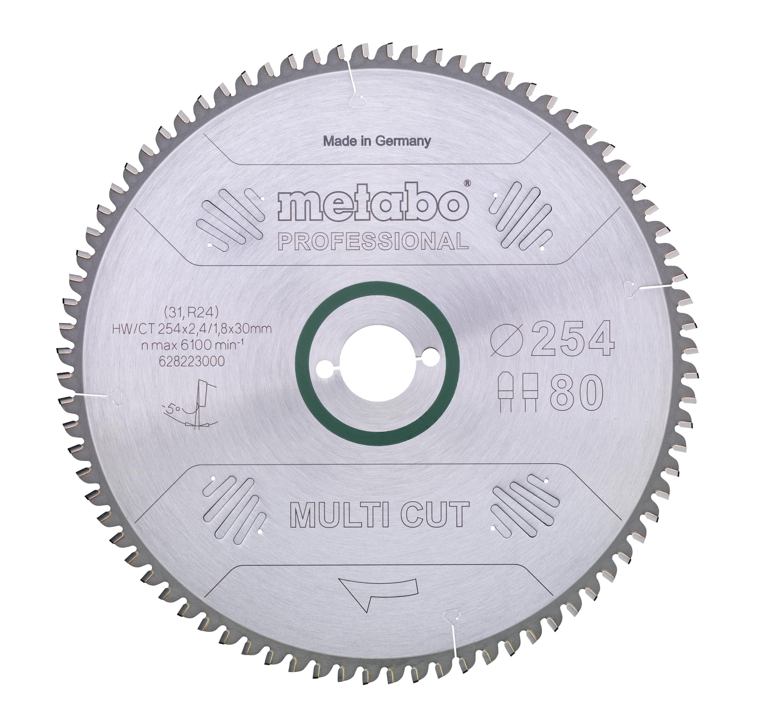 metabo-s-geblatt-multi-cut-professional-254x30-mm-80z-hw-ct-hartmetall-passend-f image 1