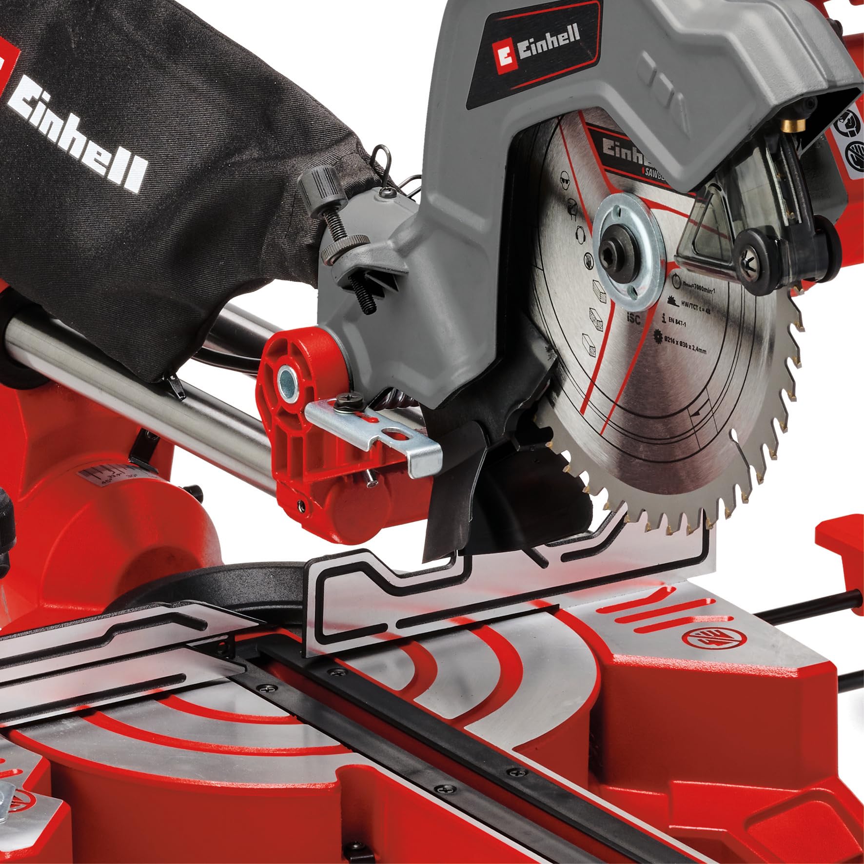 einhell-zug-kapp-gehrungss-ge-tc-sm-216-1600-w-zugfunktion-216-mm-s-geblatt-schn image 6